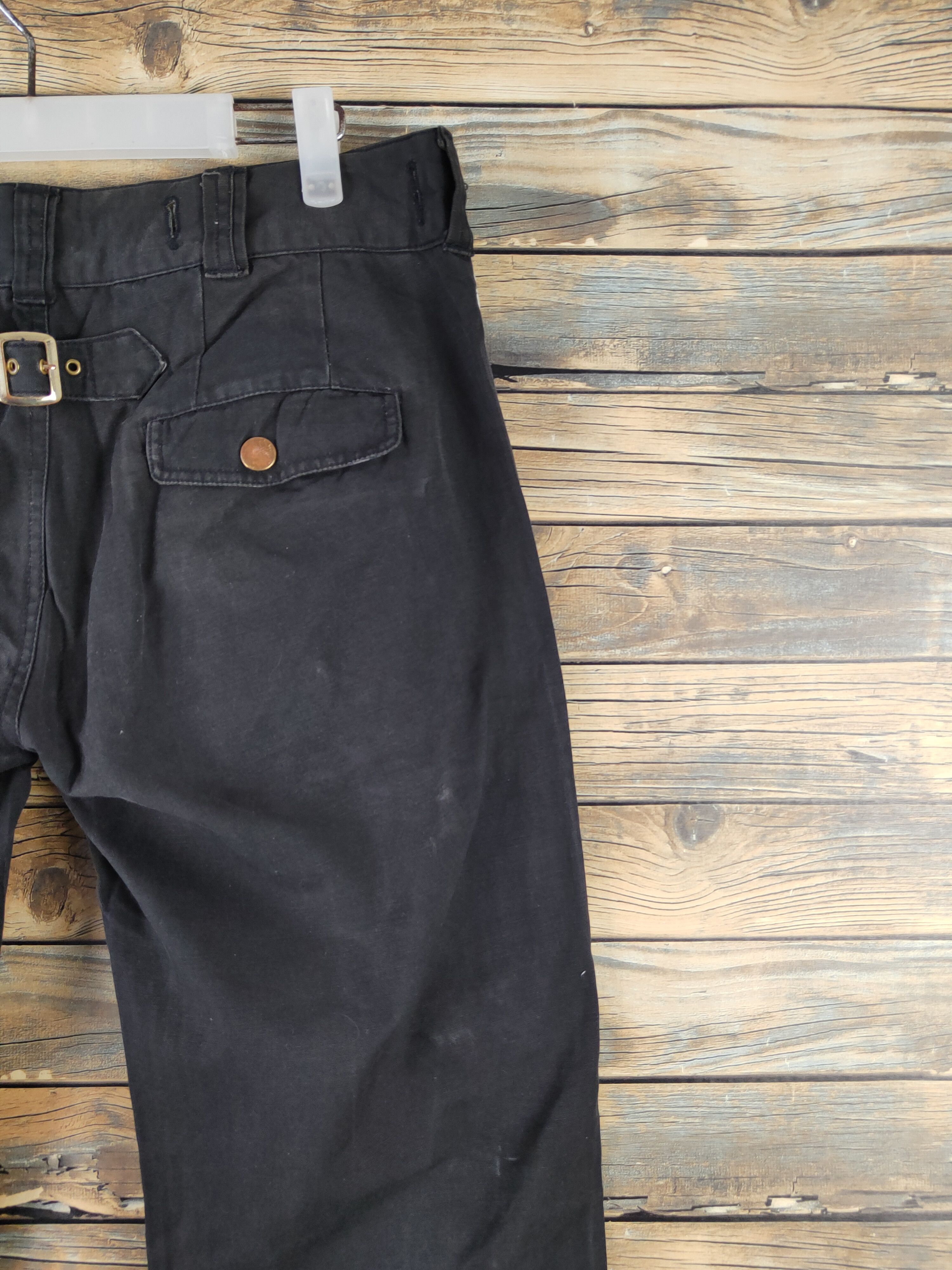Japanese Brand DL Neutral infinity Black Multipocket Cargo Pants #1962 Size US 32 / EU 48 - 10 Thumbnail