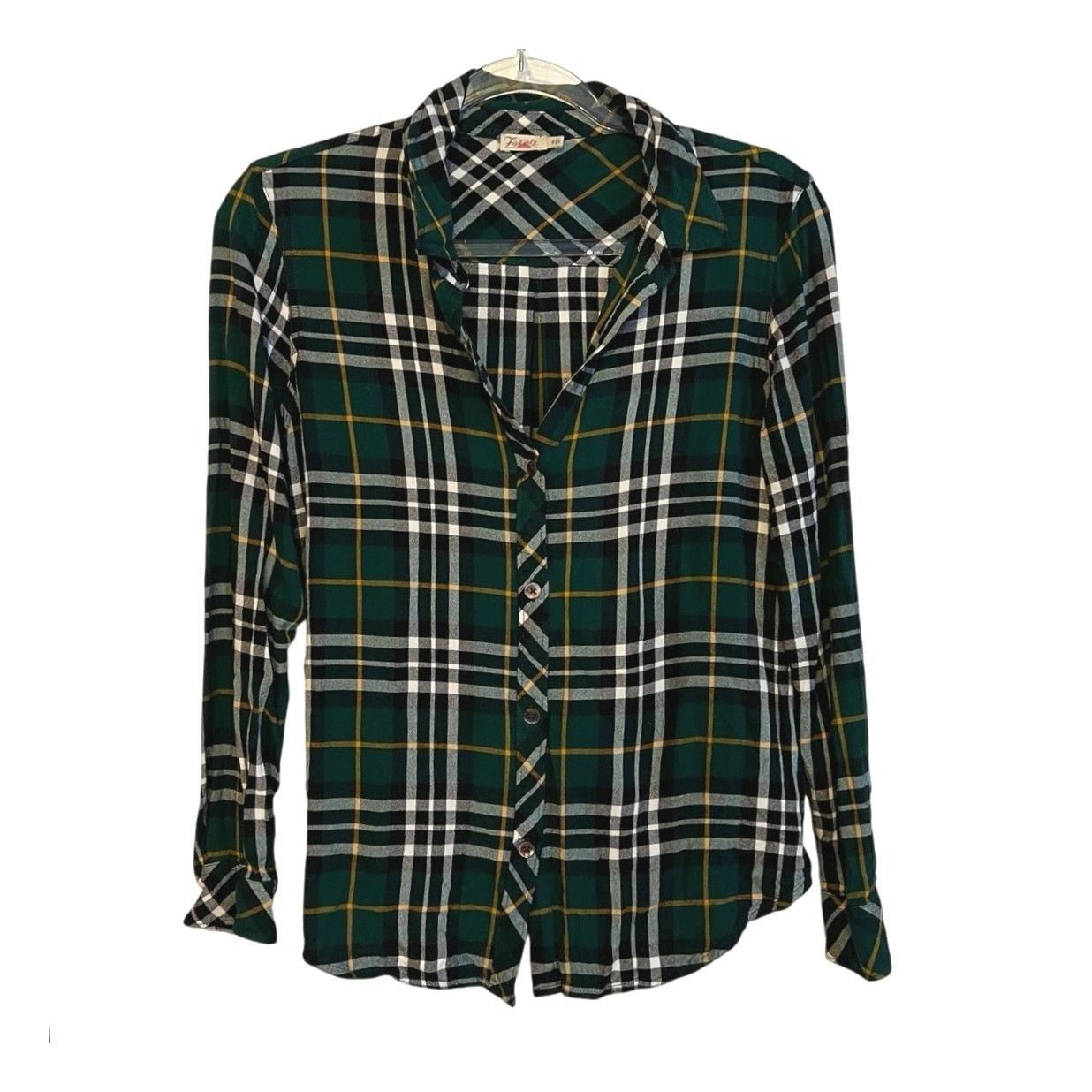 Faherty Faherty Green Plaid Button Up Shirt Preppy Classic Layer S Size S / US 4 / IT 40 - 2 Thumbnail
