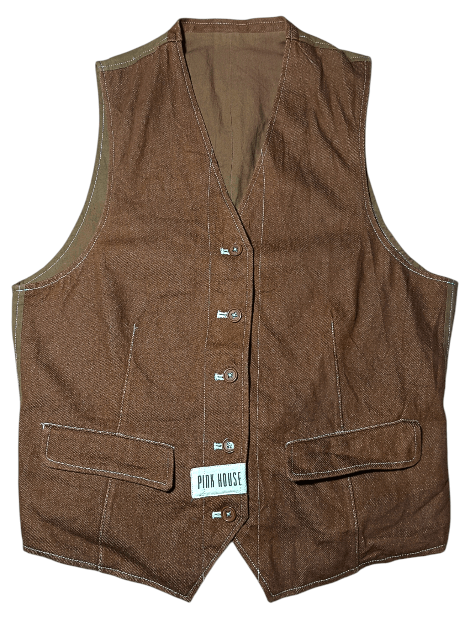 Karl Helmut × Pink House Vintage Pink House Vest Size US M / EU 48-50 / 2 - 1 Thumbnail