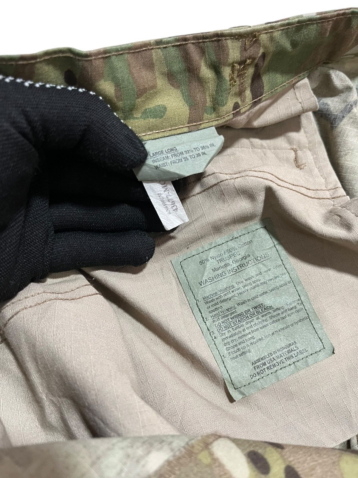 Other × Tru-Spec TRUE-SPEC CARGO CAMO DESIGN RIPSTOP DOUBLE KNEE PANT Size US 39 - 7 Thumbnail