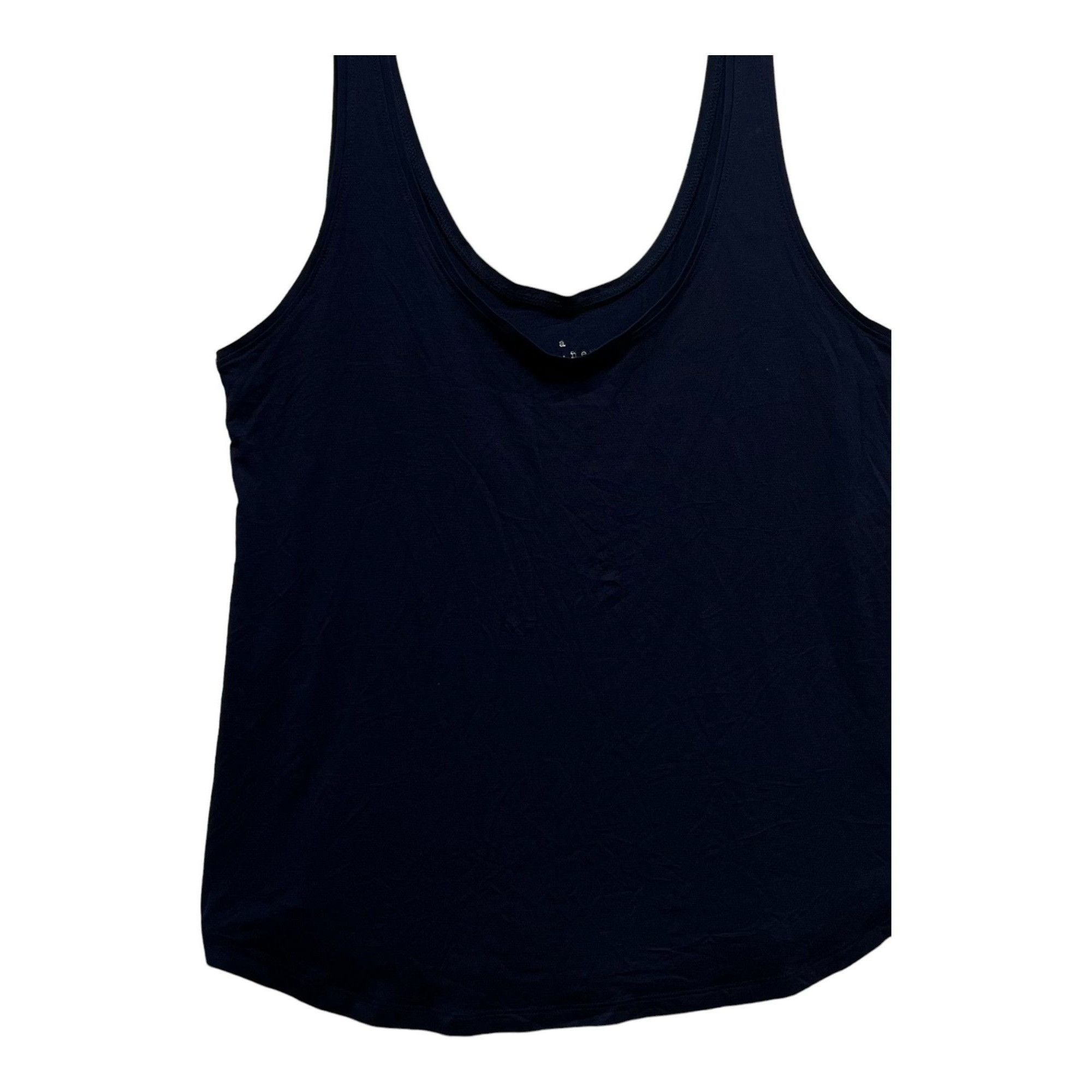 Other A New Day - Women's Slim Fit Tank Top - Navy Blue - Medium Size M / US 6-8 / IT 42-44 - 14 Thumbnail