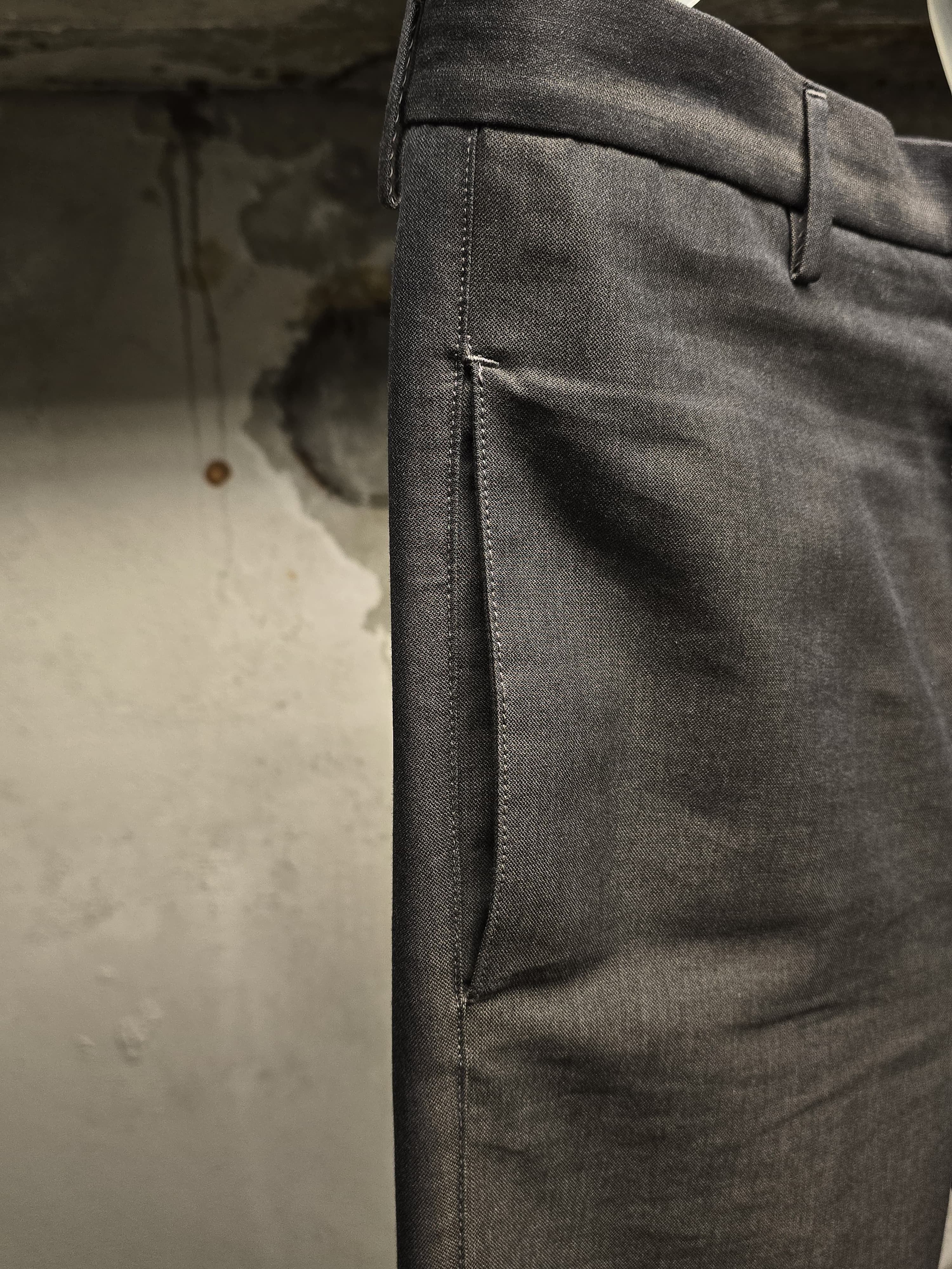 Deepti Deepti .999 Silver Plated Open-Zip Trousers Size US 34 / EU 50 - 3 Thumbnail