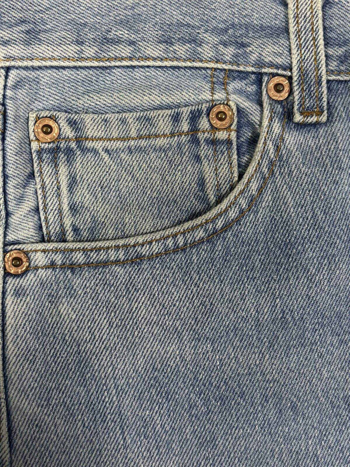 Levi's Vintage 90s Levis 501 Faded Regular Fit Distressed Jeans Size US 30 / EU 46 - 5 Thumbnail