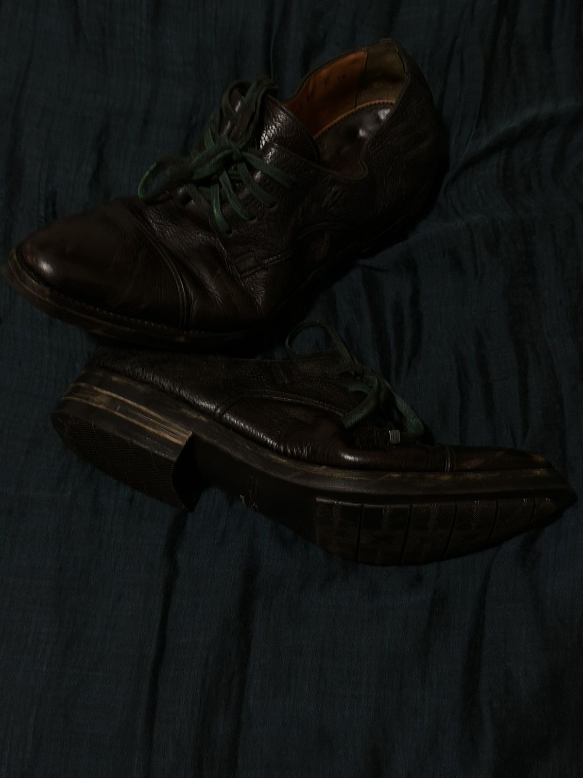 Santoni Carol Christian poell style !Santoni Goodyear- leather shoes Size US 10.5 / EU 43-44 - 5 Thumbnail