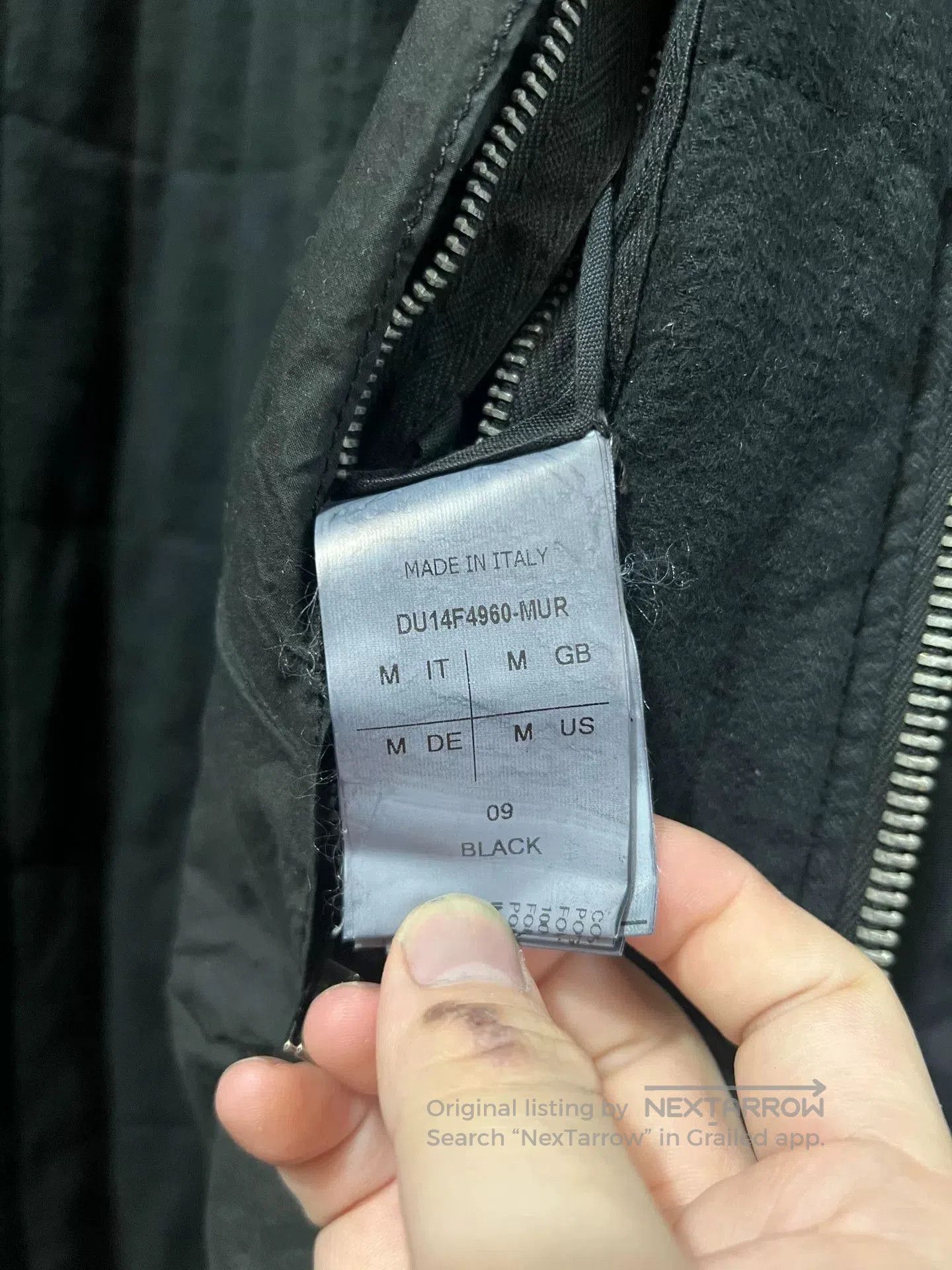 Rick Owens Rick Owens Long MA1 Cotton Jacket. Size US M / EU 48-50 / 2 - 5 Thumbnail