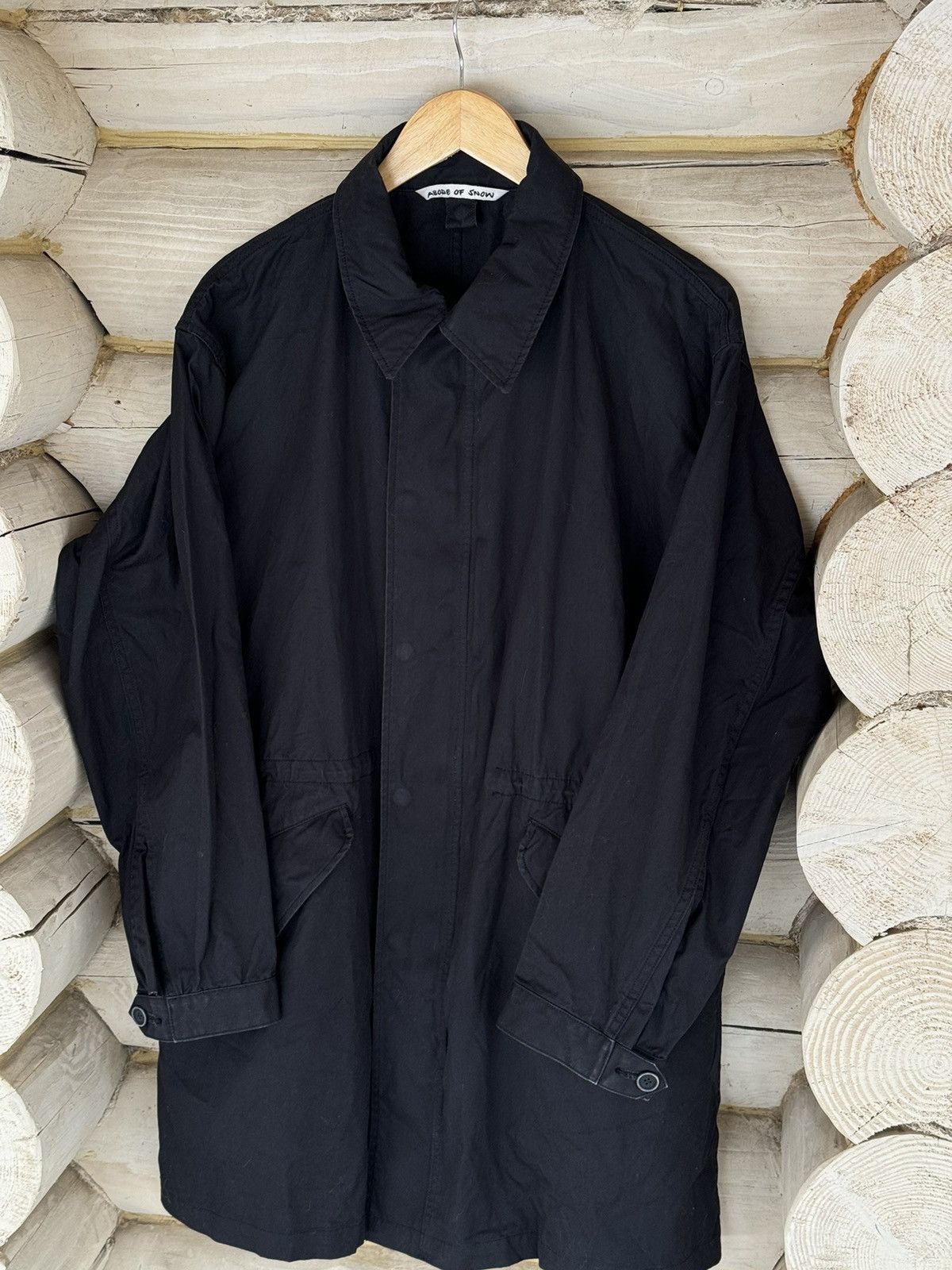 Designer × If Six Was Nine × Japanese Brand Adobe of Snow Made in Japan Lhasa Parka black long trench Size US M / EU 48-50 / 2 - 3 Thumbnail