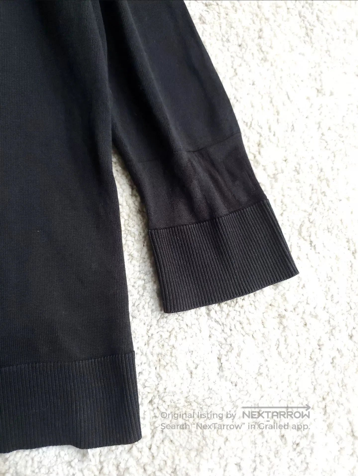 Hermes Hermes Black Knit Sweater. Size US S / EU 44-46 / 1 - 4 Thumbnail