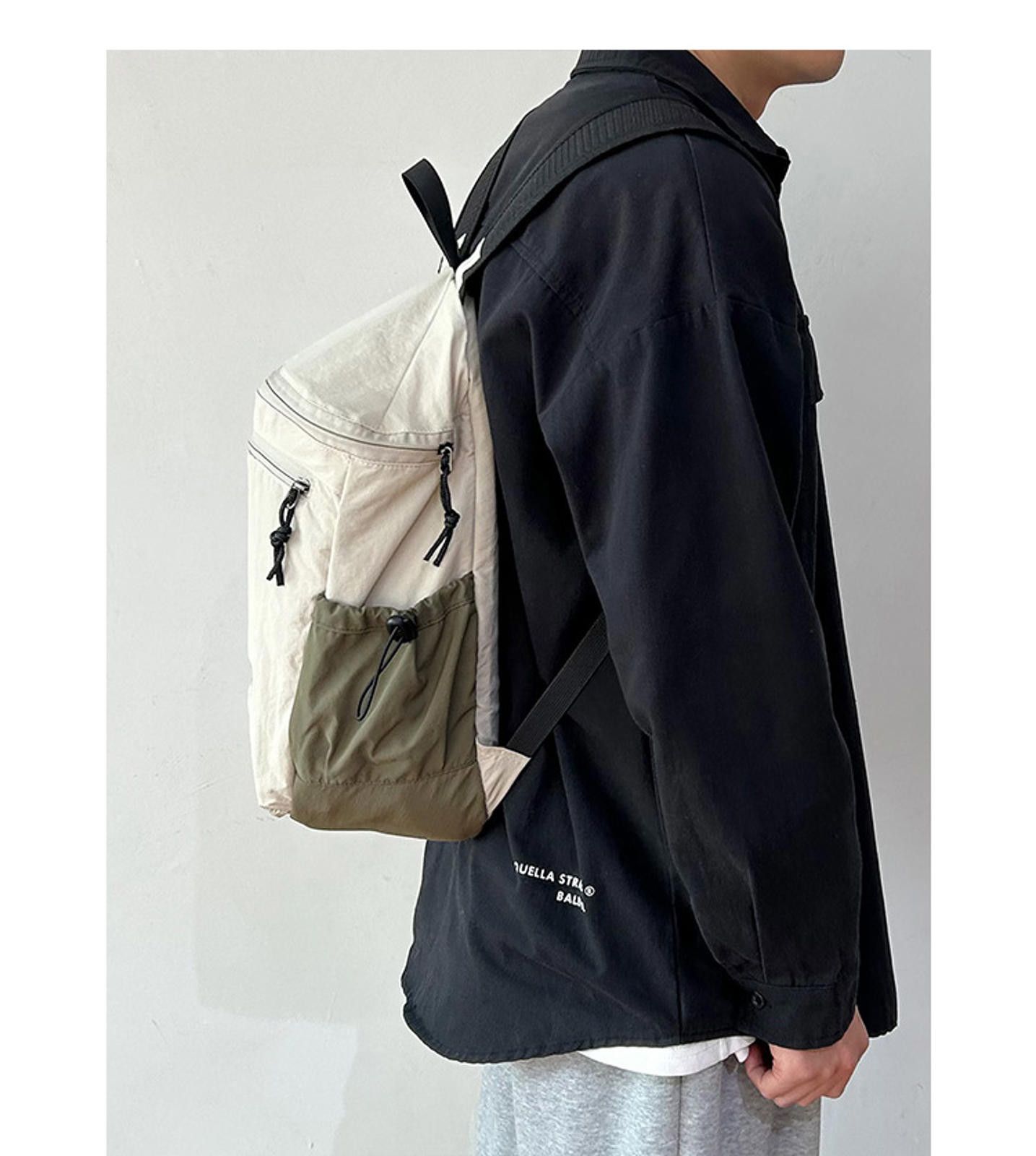 Other Stylish Casual Backpack with Dual Pockets Size ONE SIZE - 3 Thumbnail
