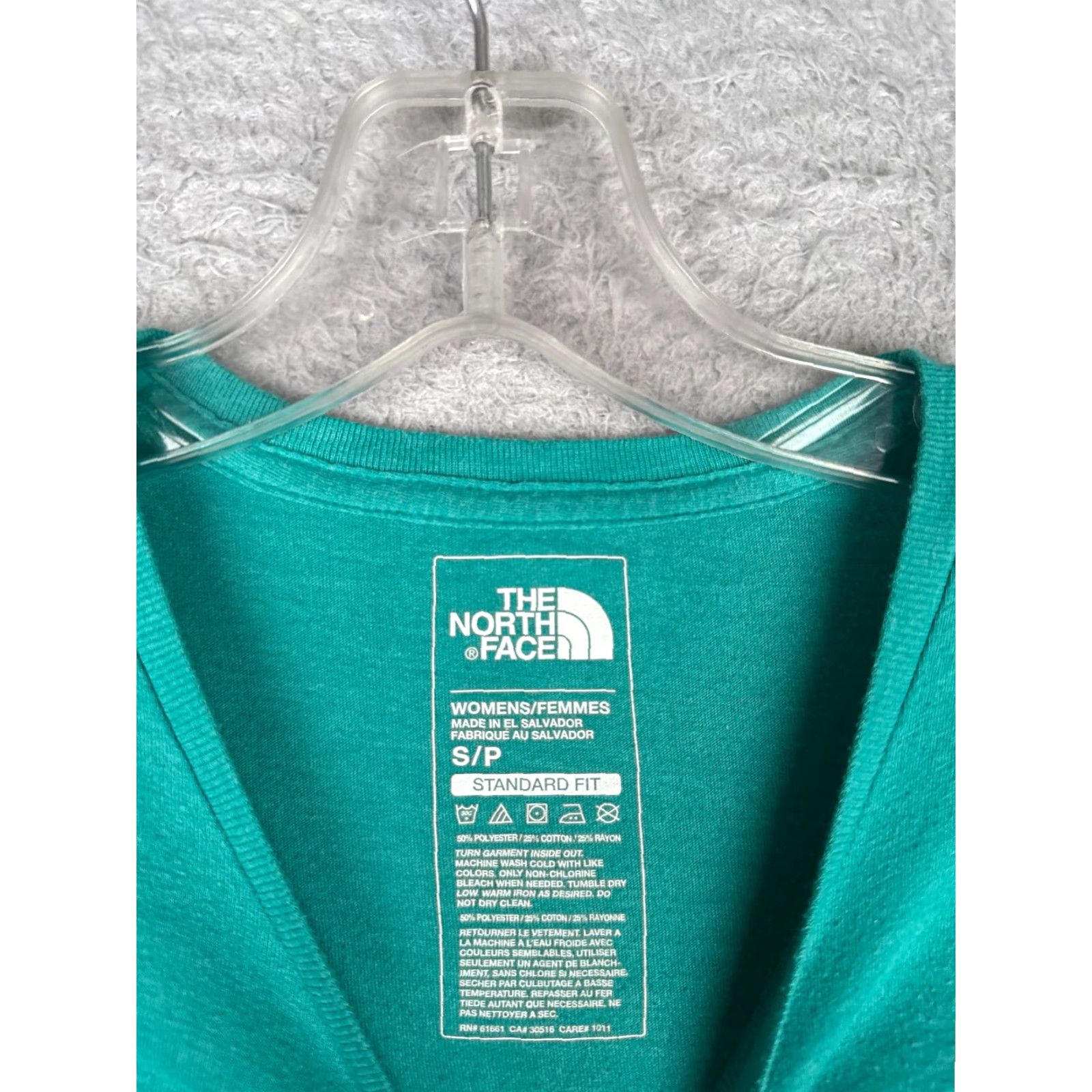 The North Face VINTAGE not applicable. The North Face Shirt Women Small Blue Short Sleeve Crew Neck Tri-Blend Size S / US 4 / IT 40 - 7 Thumbnail