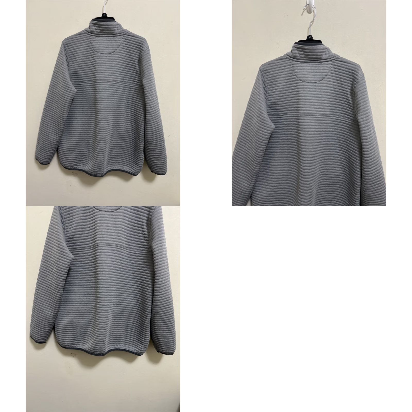 Vintage LL Bean Airlight Knit Pullover Sweatshirt Womens Large Grey Lightweight 1/4 Snap Sweatshirt Pullover Long Sleeve Casual Activewear Outerwear Size L / US 10 / IT 46 - 8 Thumbnail