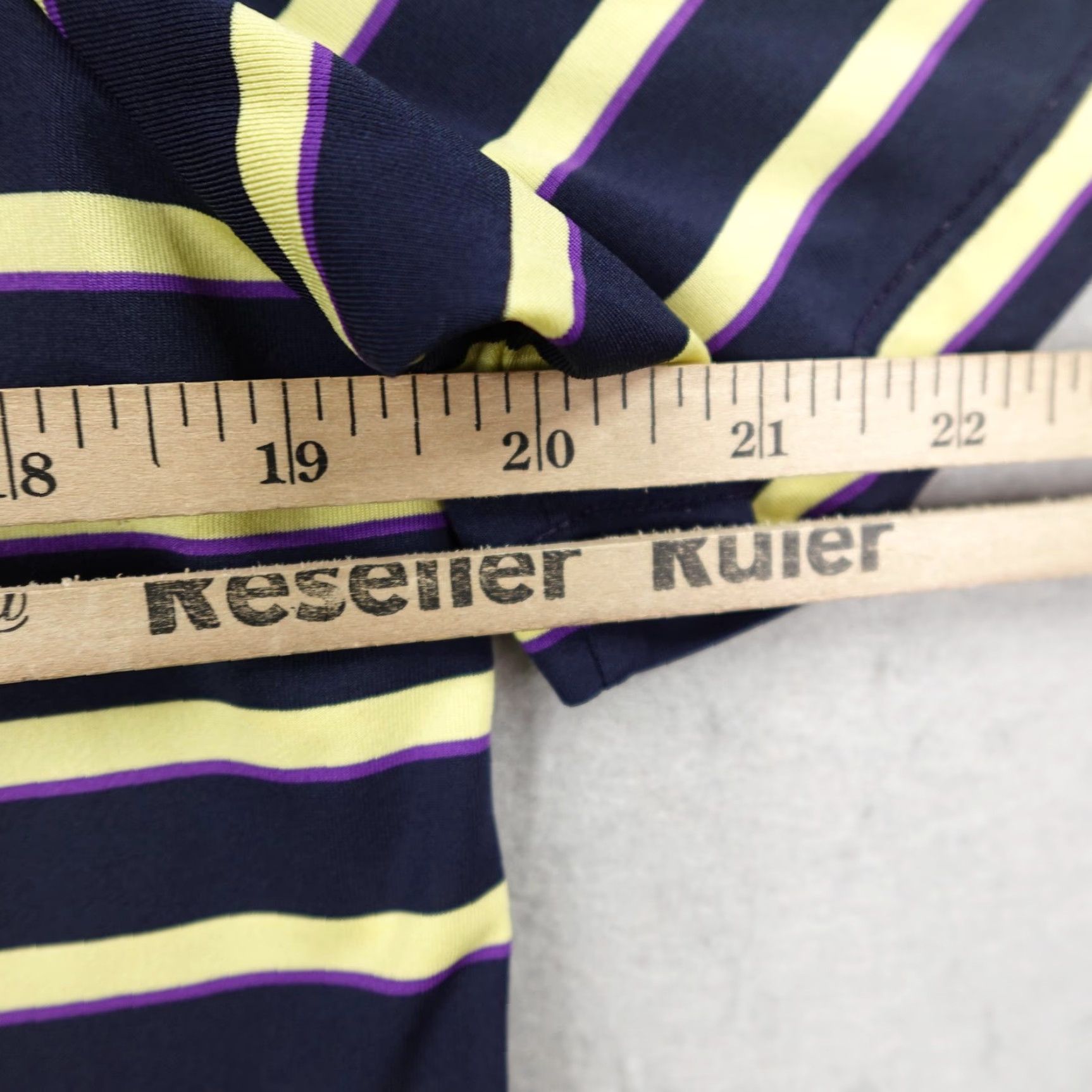 Ralph Lauren Ralph Lauren Polo Shirt Mens Small Blue Stripes RLX Kapalua Golf Performance Shirt Size US S / EU 44-46 / 1 - 7 Thumbnail