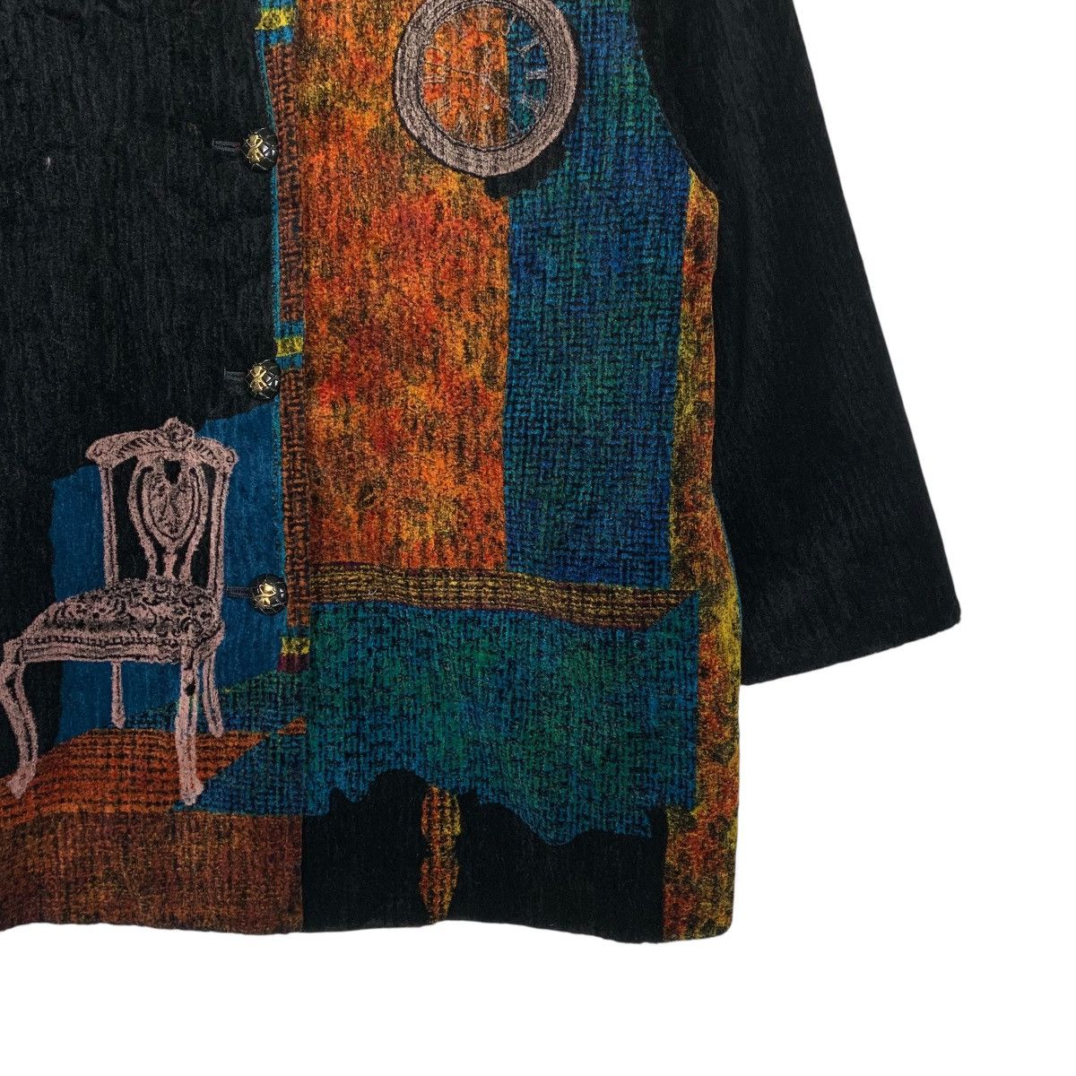 Japanese Brand Nice Design Japanese Brand Abstract Multicolor Jacket Size L / US 10 / IT 46 - 4 Thumbnail