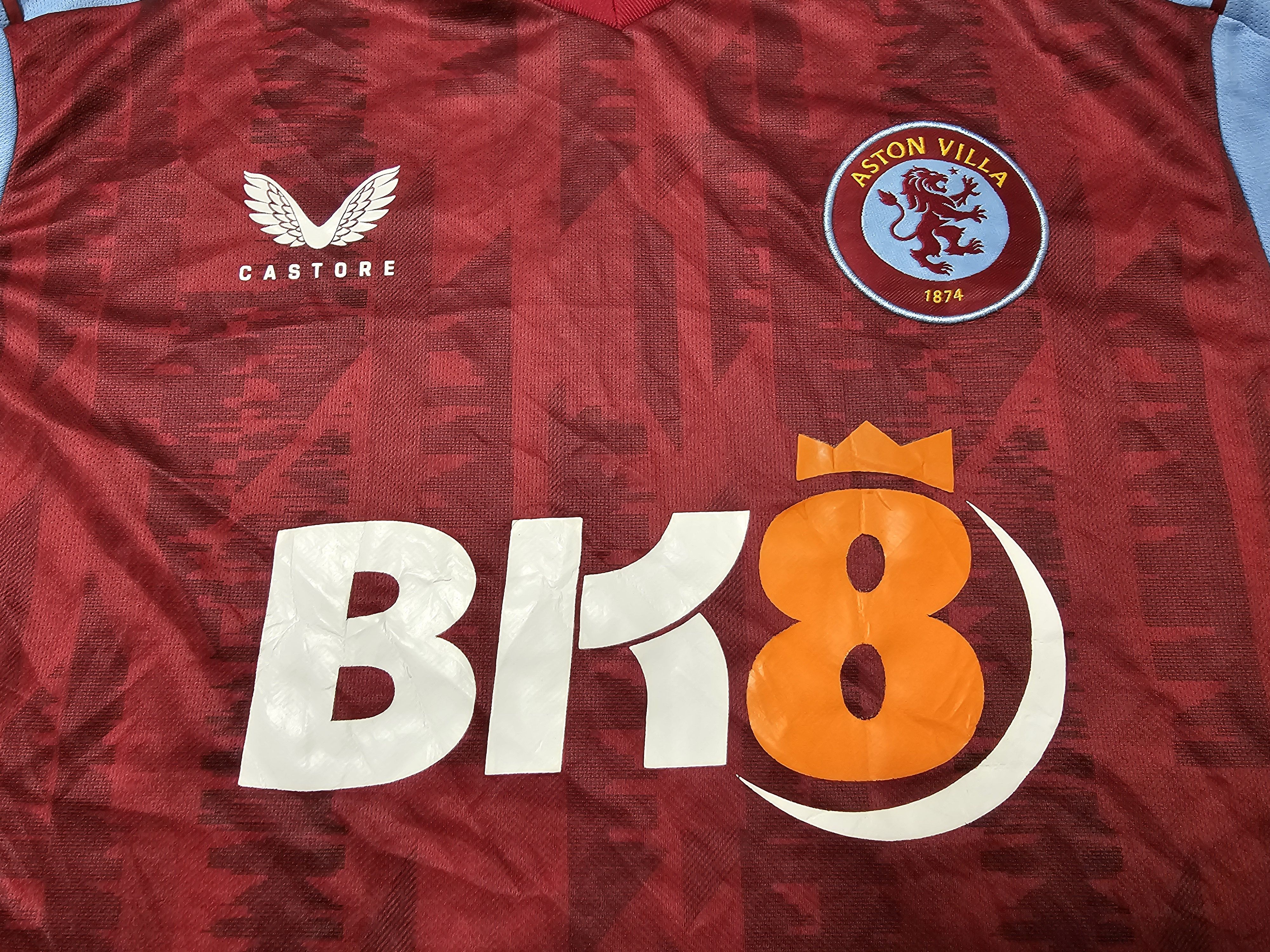 All Sport ASTON VILLA 2023 2024 HOME FOOTBALL SHIRT SOCCER JERSEY Size US L / EU 52-54 / 3 - 3 Thumbnail