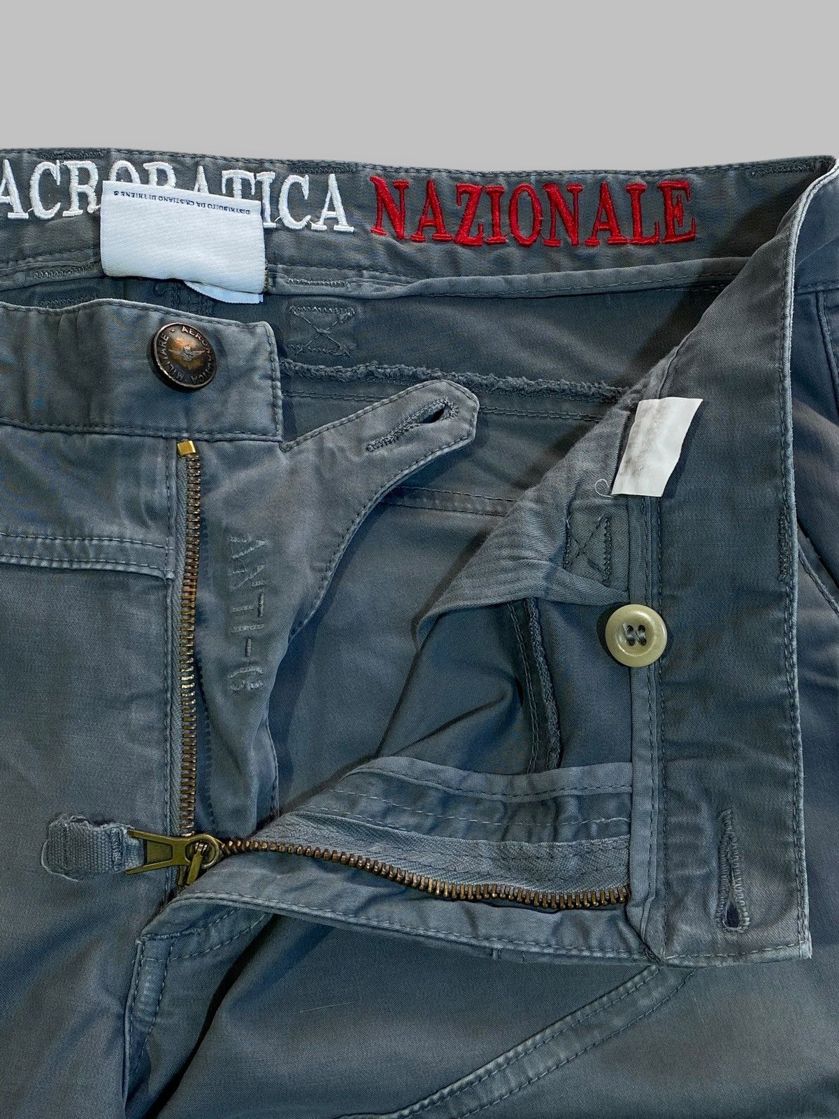 Aeronautica Militare Aeronautica Military Crazy Y2k Multi Pocket Cargo Pants Size US 34 / EU 50 - 14 Thumbnail