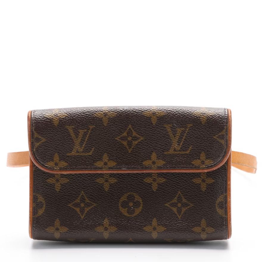 Louis Vuitton Louis Vuitton Pochette Florentine in Brown Monogram Size ONE SIZE - 1 Thumbnail