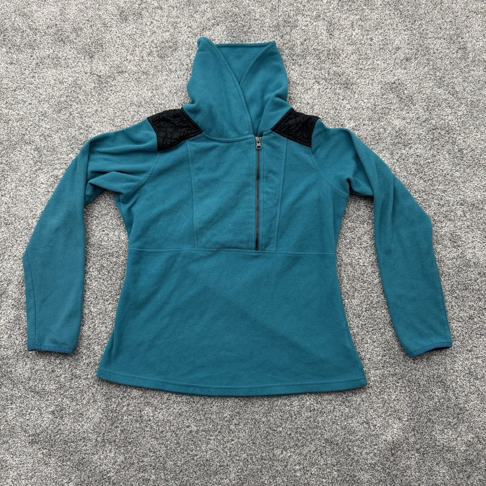 Columbia Columbia Fleece Coat Women Large High Neck Gorpcore Quilted Size L / US 10 / IT 46 - 1 Thumbnail