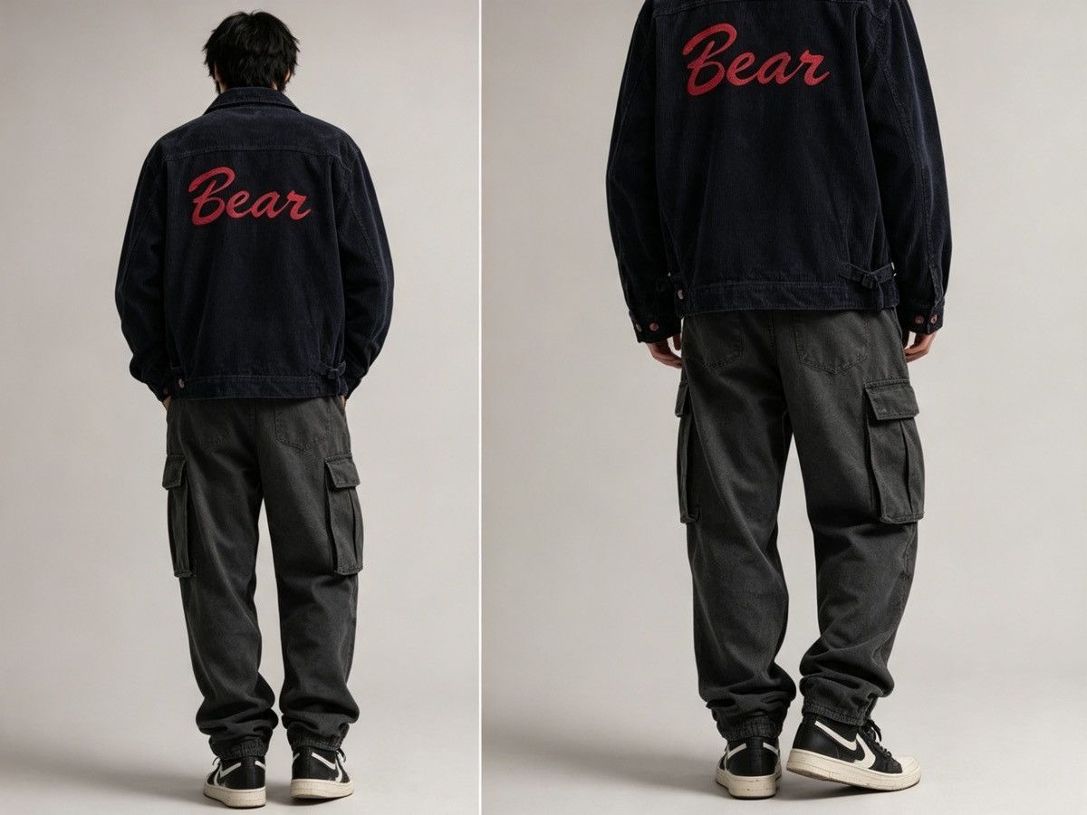 Golden Bear Vintage Bear Usa Velvet Patched Logo Embroidered Logo Size US M / EU 48-50 / 2 - 2 Thumbnail