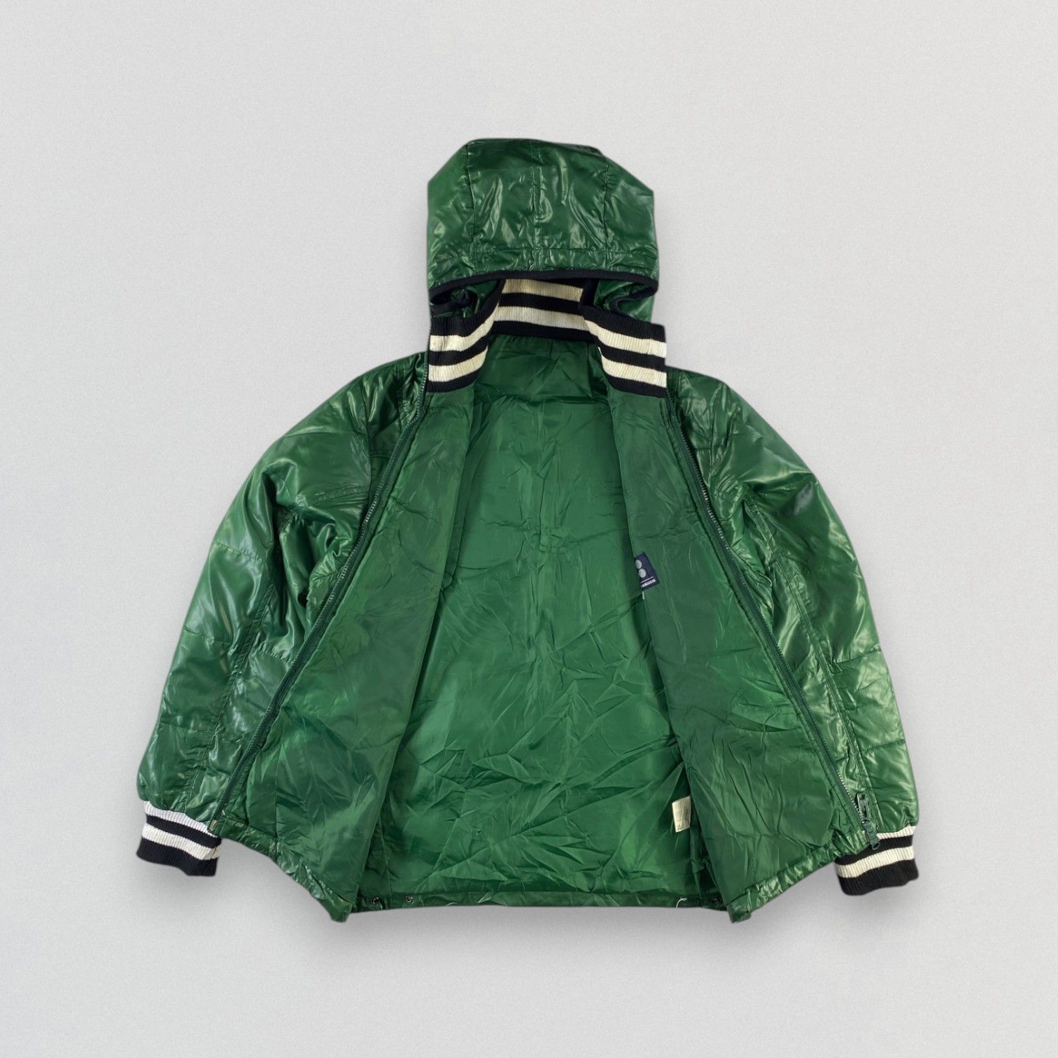 Japanese Brand Vintage Takeo Kikuchi Hooded Jacket Nylon Polyester Jacket Size US M / EU 48-50 / 2 - 2 Thumbnail