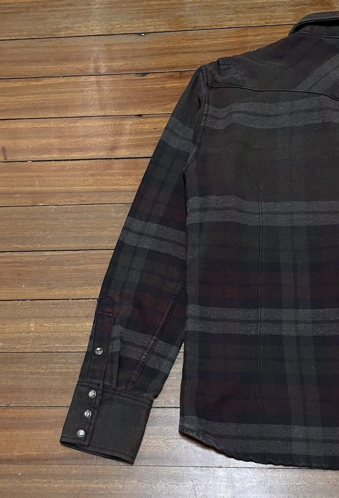 If Six Was Nine Rare Design Vintage Japanese Brand PPFM Tactical Shirt 1990s Size US M / EU 48-50 / 2 - 7 Thumbnail