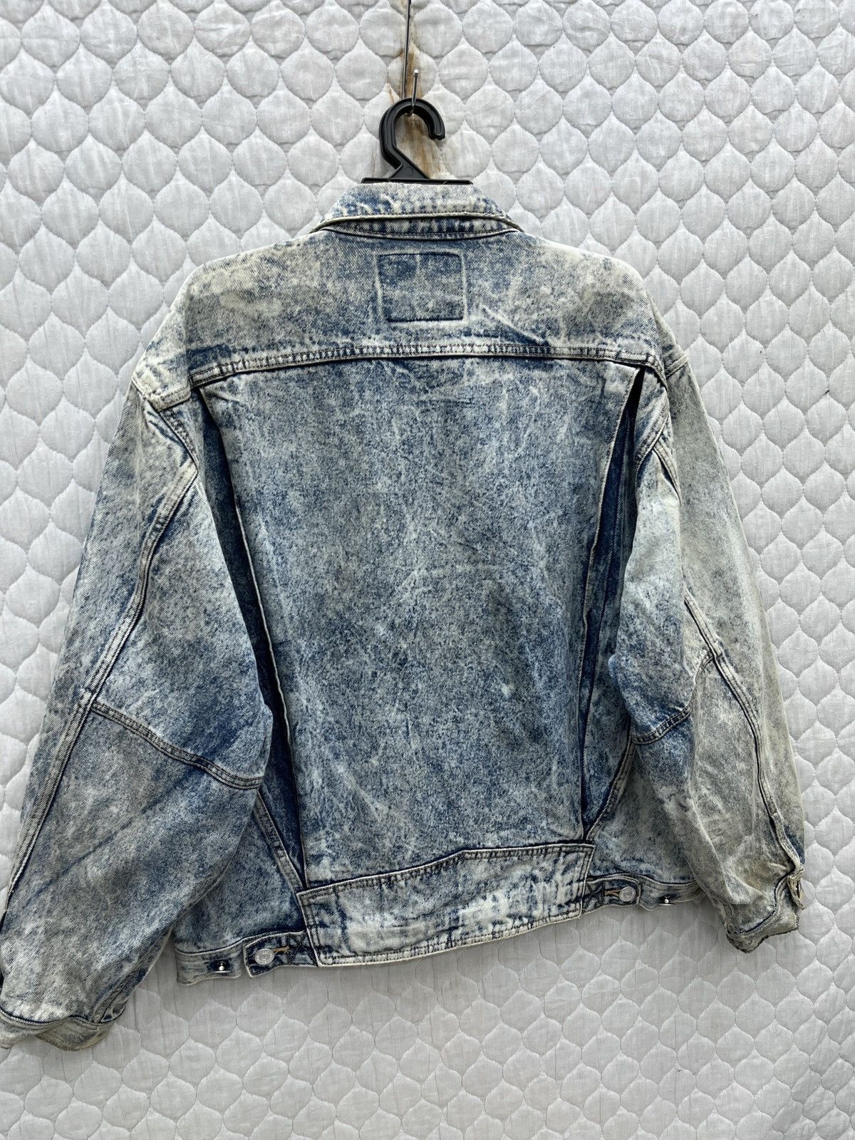 Edwin 🔥🔥🔥STEALS VTG EDWIN ACID WASH DENIM JACKET Size US XL / EU 56 / 4 - 5 Thumbnail