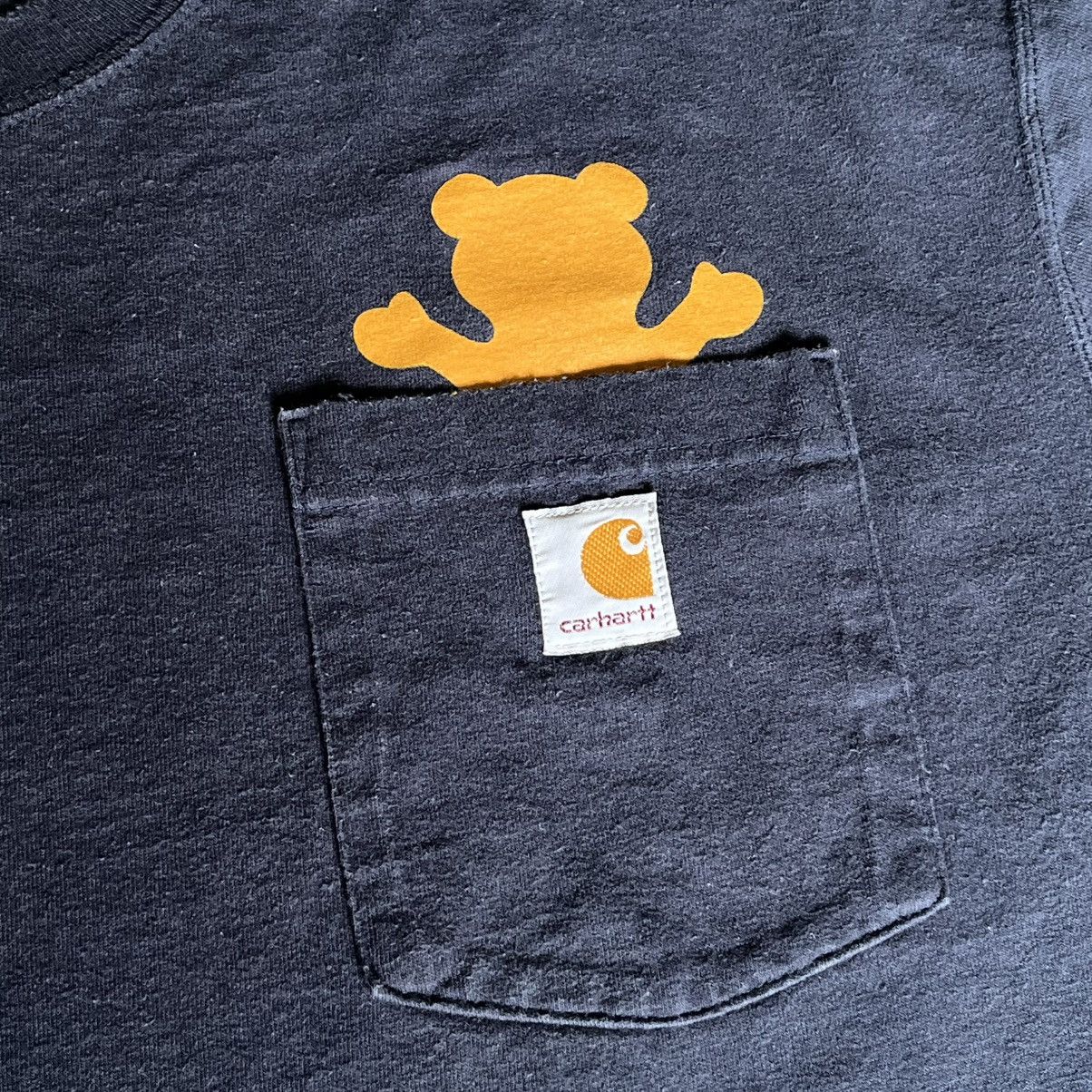 Carhartt Carhartt x Grizzly Skateboards Bear Pocket Logo Tee Shirt Size US L / EU 52-54 / 3 - 3 Thumbnail