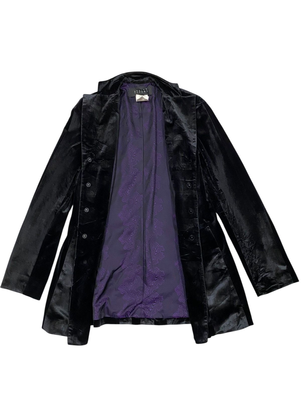 Japanese Brand Atsuro Tayama Velvet Jacket Black Size US S / EU 44-46 / 1 - 3 Thumbnail