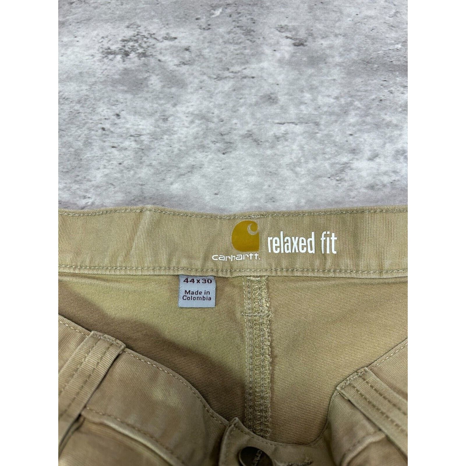 Carhartt Carhartt Relaxed Fit Canvas Workwear Five Pocket Pants Sz 43 Size US 43 - 3 Thumbnail