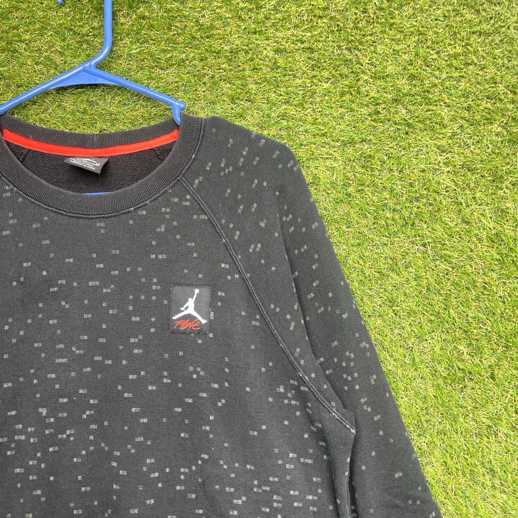 Nike Nike Air Jordan Sweatshirt Mens M Pullover Hooded Crewneck 90s Vintage Casual Logo Black Brown Dark Grey Cotton Polyester Fleece Sports Size US M / EU 48-50 / 2 - 3 Thumbnail