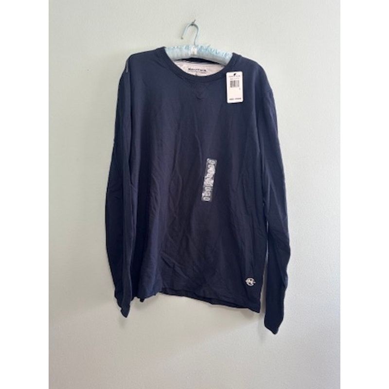 Nautica Nautica navy competition long sleeve tee size L NWT Size US L / EU 52-54 / 3 - 2 Thumbnail