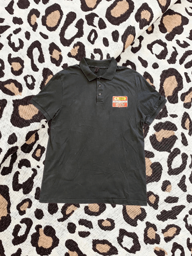 Moschino Moschino luxury streetwear polo tee LOGO GYM Size US M / EU 48-50 / 2 - 1 Thumbnail