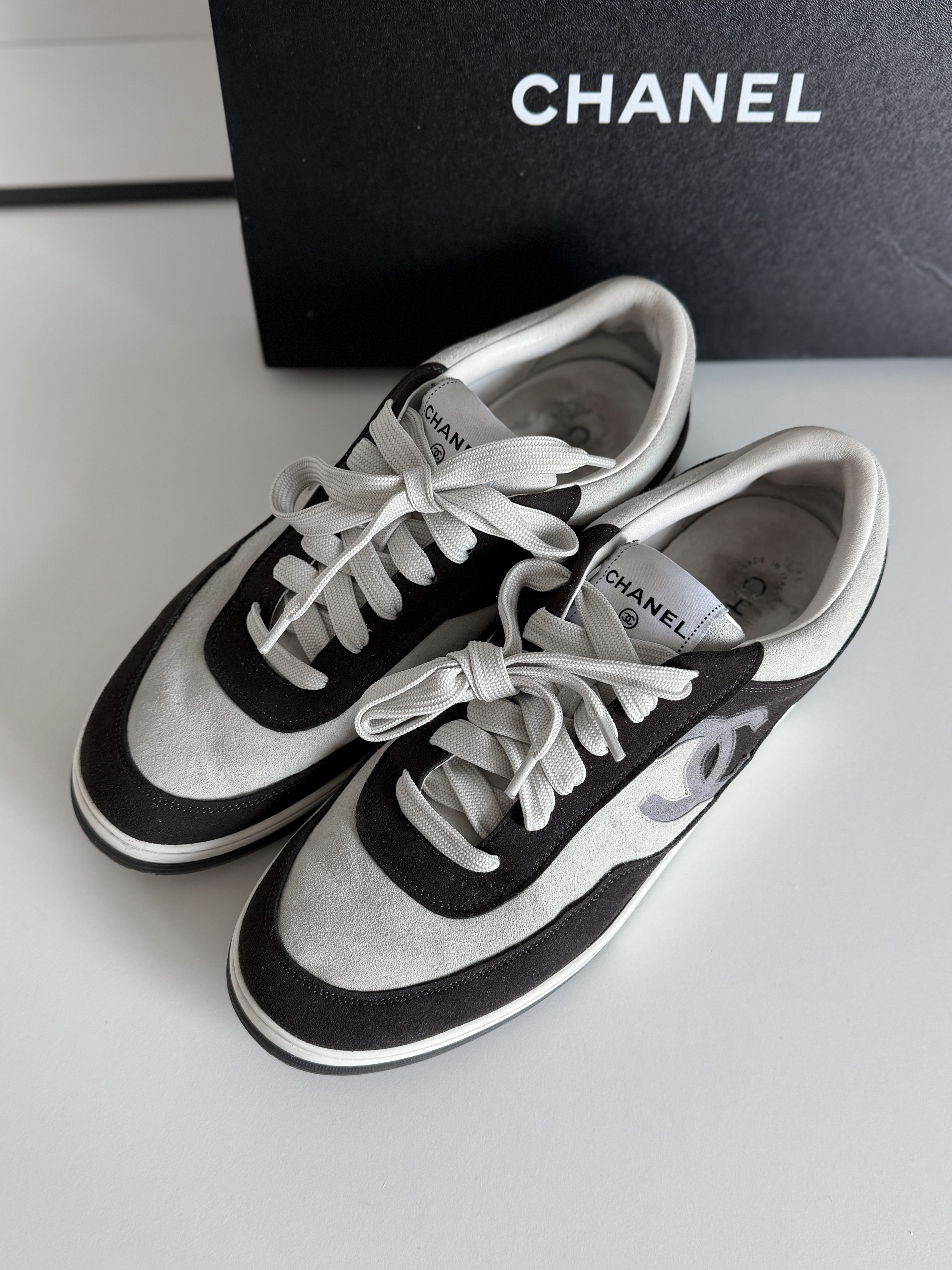 Chanel Chanel cc sneakers | size 45 Size US 12 / EU 45 - 2 Thumbnail