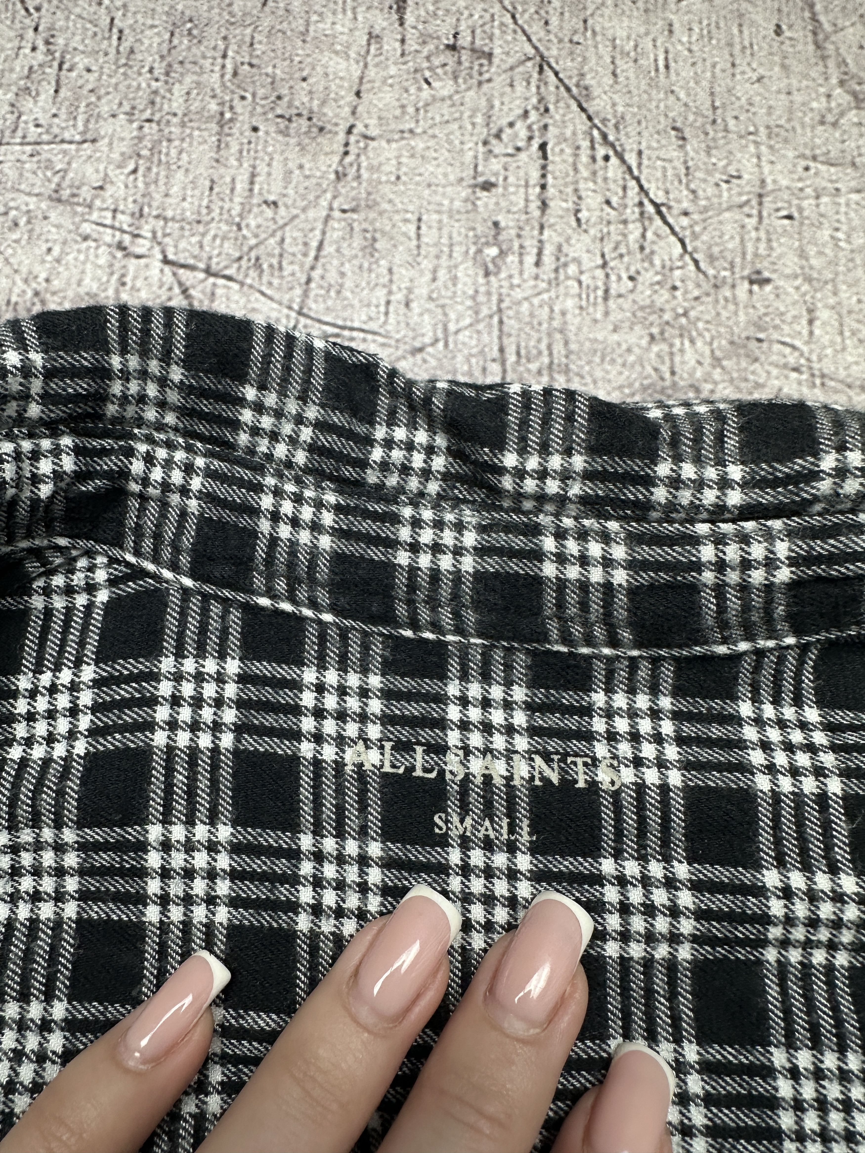 Allsaints Allsaints Mens Petro Flannel Shirt Size US S / EU 44-46 / 1 - 4 Thumbnail