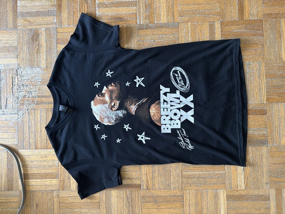 Other Chris brown breezy bowl tour tee Size US S / EU 44-46 / 1 - 1 Thumbnail