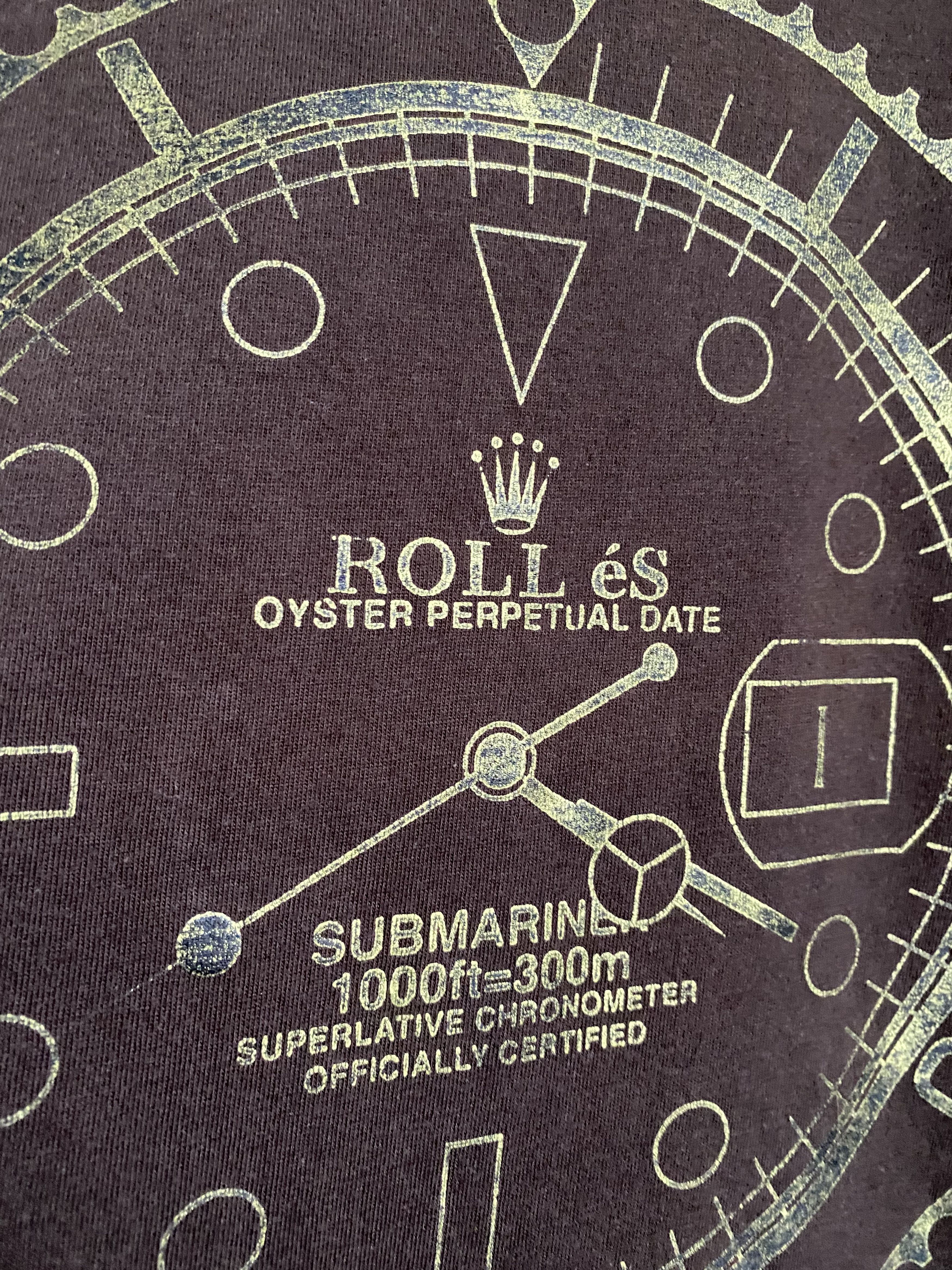 Vintage × eS RARE ES ROLEX Submariner skateboard y2k t-shirt Size US S / EU 44-46 / 1 - 4 Thumbnail