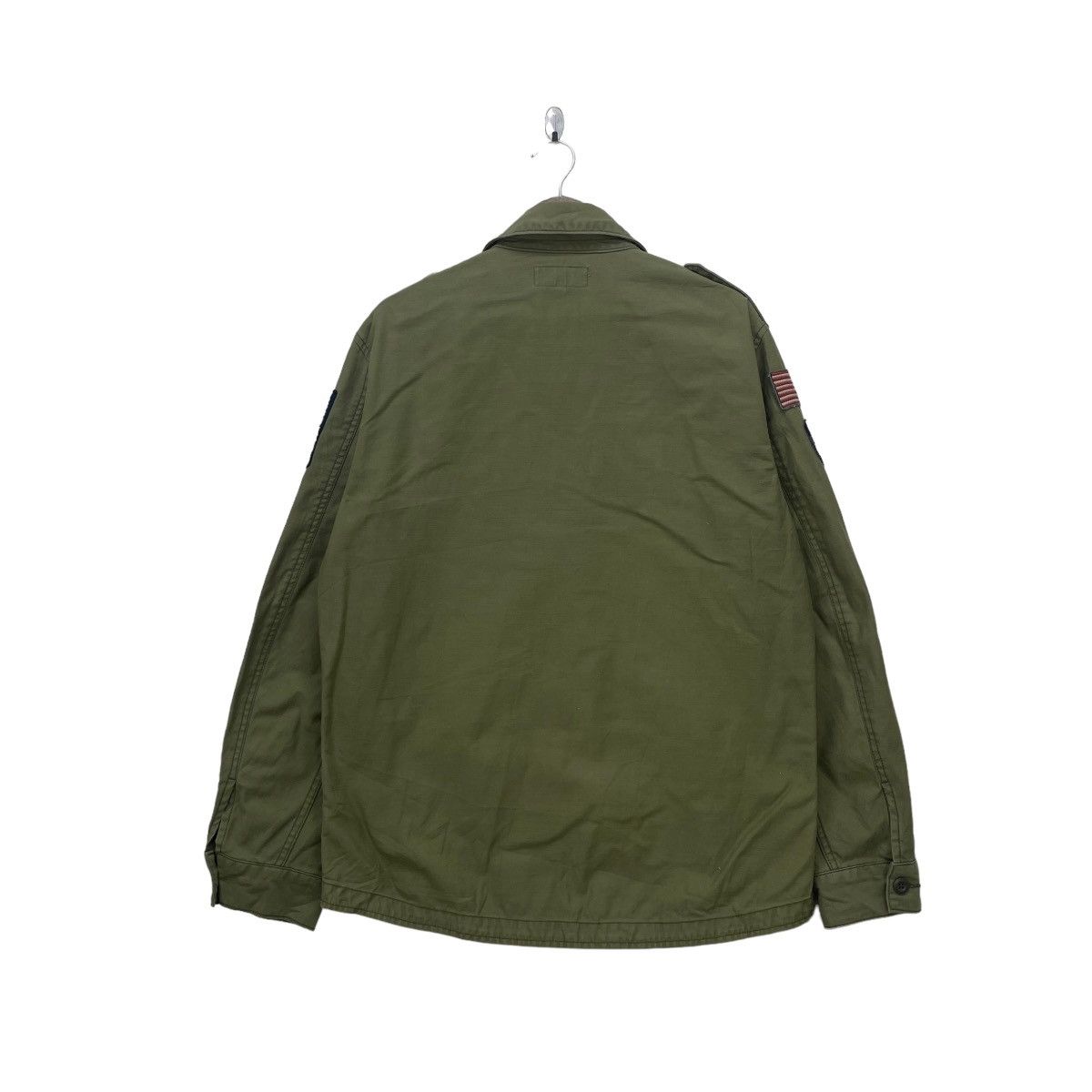 Avirex Vtg Avirex WWII Us Army Og 107 America Flag Reissue Jacket Size US M / EU 48-50 / 2 - 2 Thumbnail