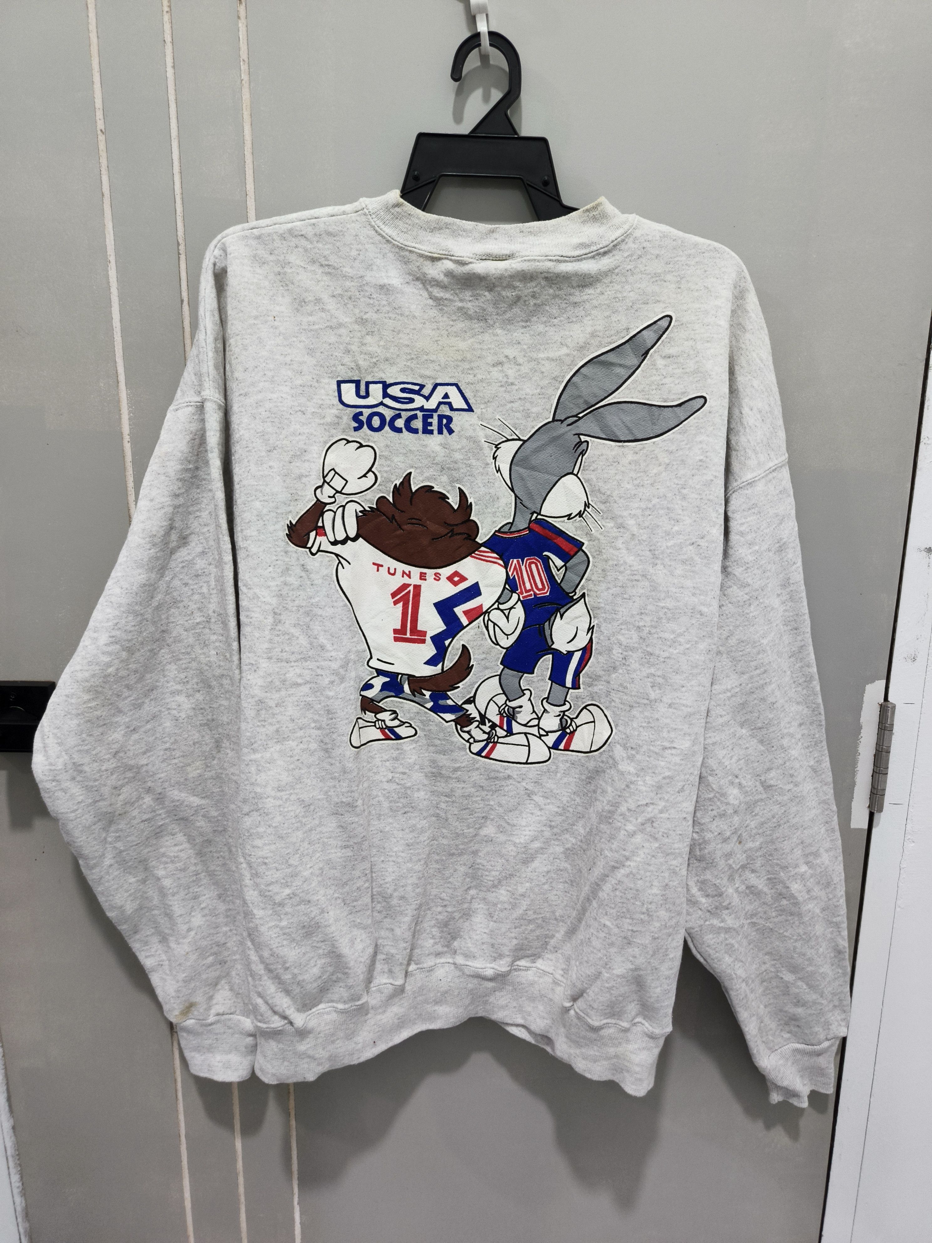 Vintage Vintage 1998 USA Soccer Crewneck Sweatshirt Santee Size US L / EU 52-54 / 3 - 2 Thumbnail