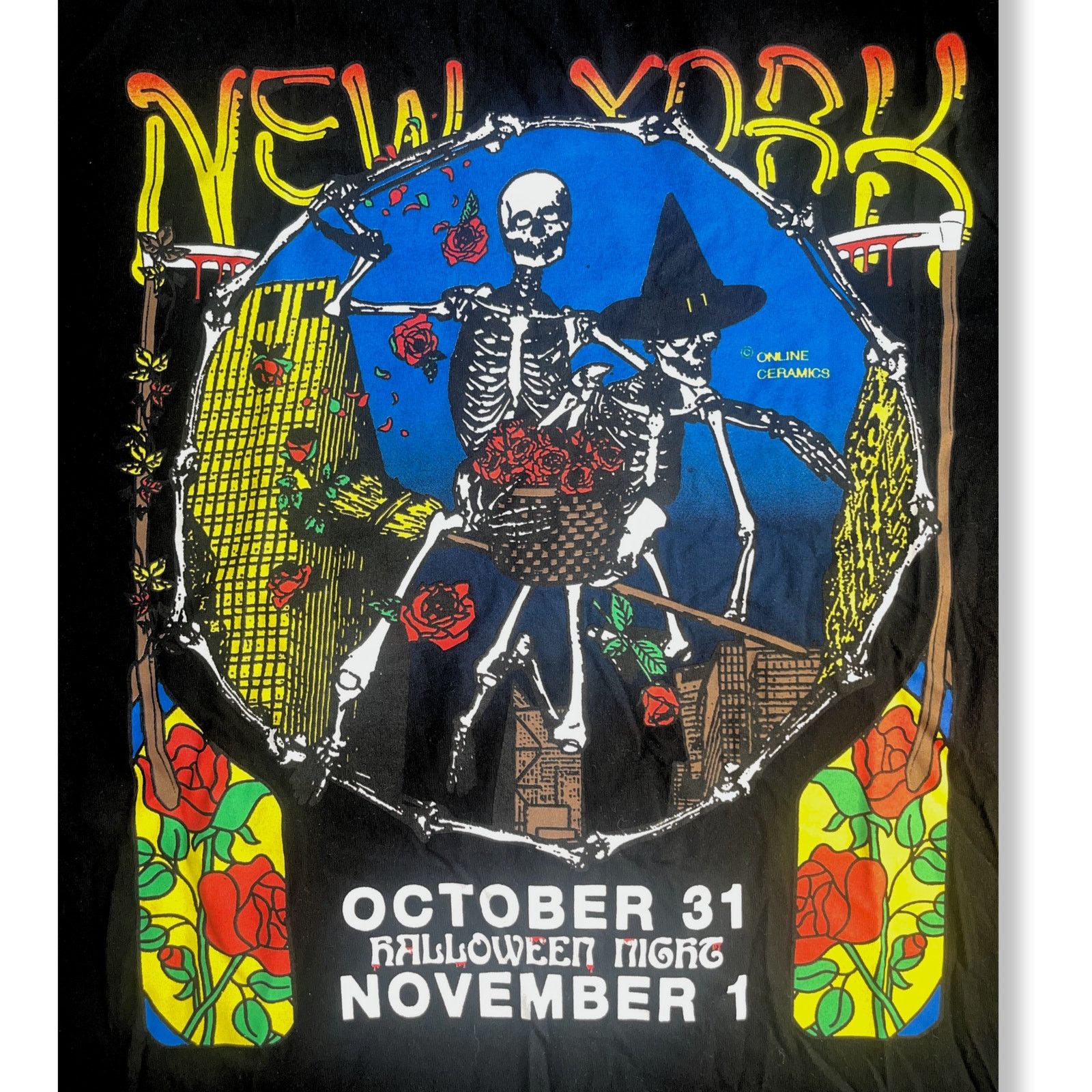 Online Ceramics Online Ceramics In And Out Of The Garden Halloween 2019 XL Size US XL / EU 56 / 4 - 5 Thumbnail