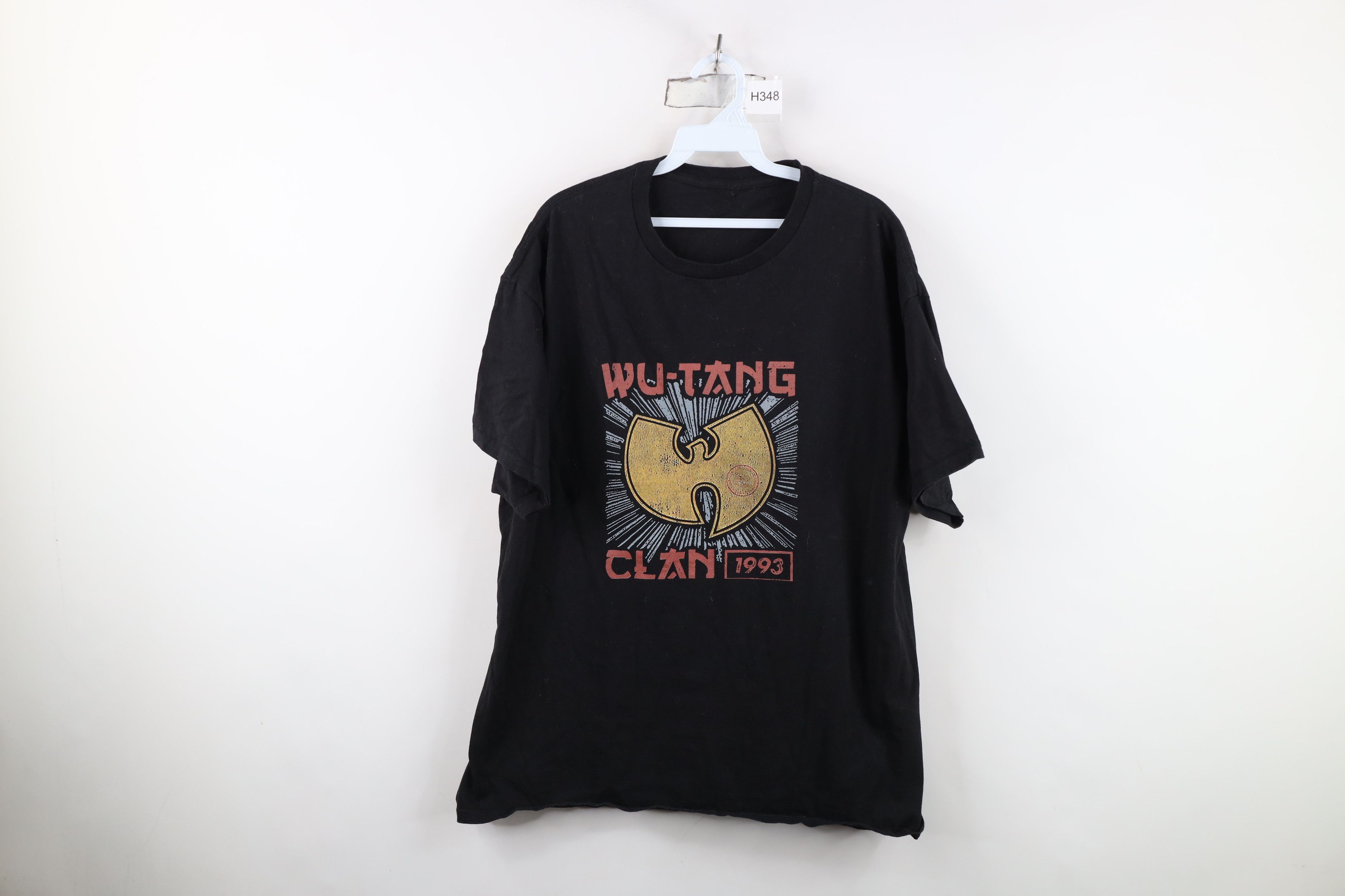 Vintage Retro Y2K Spell 1993 Wu Tang Clan Rap Hip Hop T-Shirt Black Size US L / EU 52-54 / 3 - 1 Thumbnail