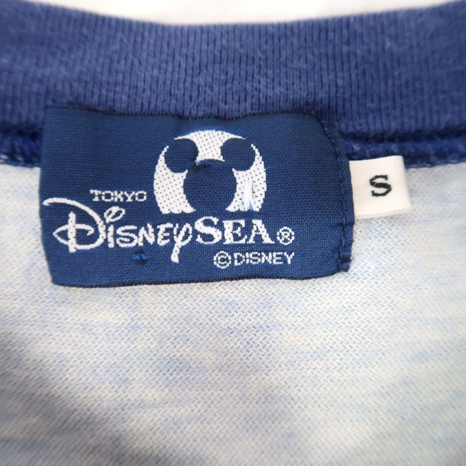 Disney VINTAGE 2001 Tokyo DisneySea Grand Opening T-Shirt S Blue Womens Size S / US 4 / IT 40 - 4 Thumbnail