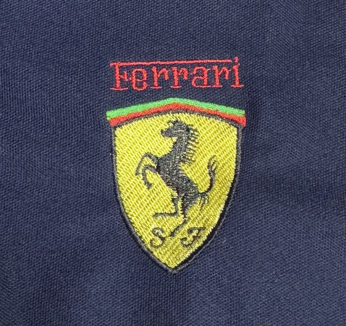 Ferrari FERRARI Racing Polo Shirt Big Embroidered Logo size L Size US L / EU 52-54 / 3 - 7 Thumbnail