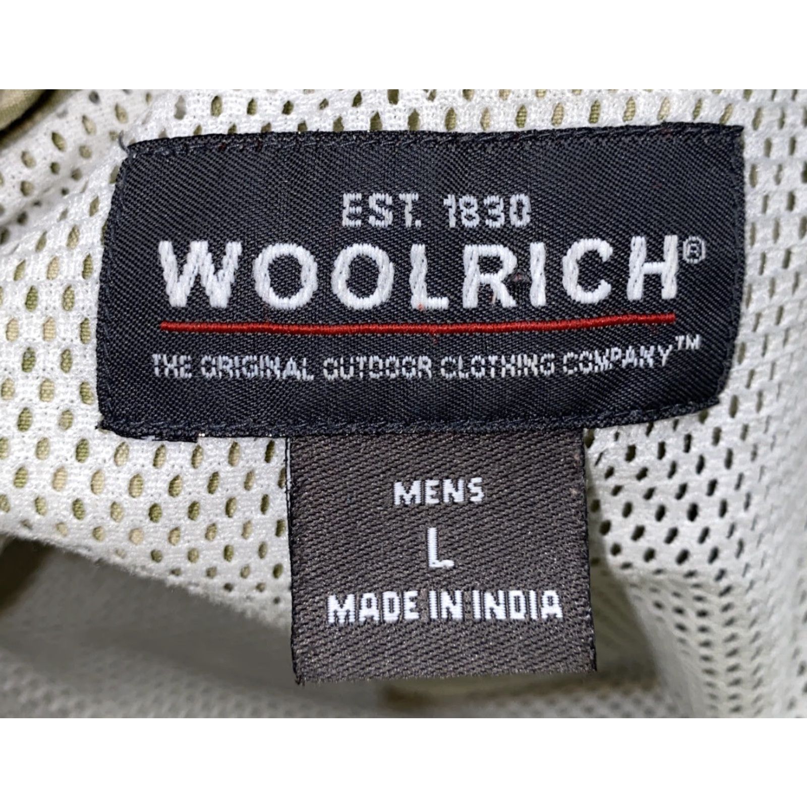 Vintage Woolrich Mens Green Long Sleeve Button-Up Shirt Size L Size US L / EU 52-54 / 3 - 6 Thumbnail