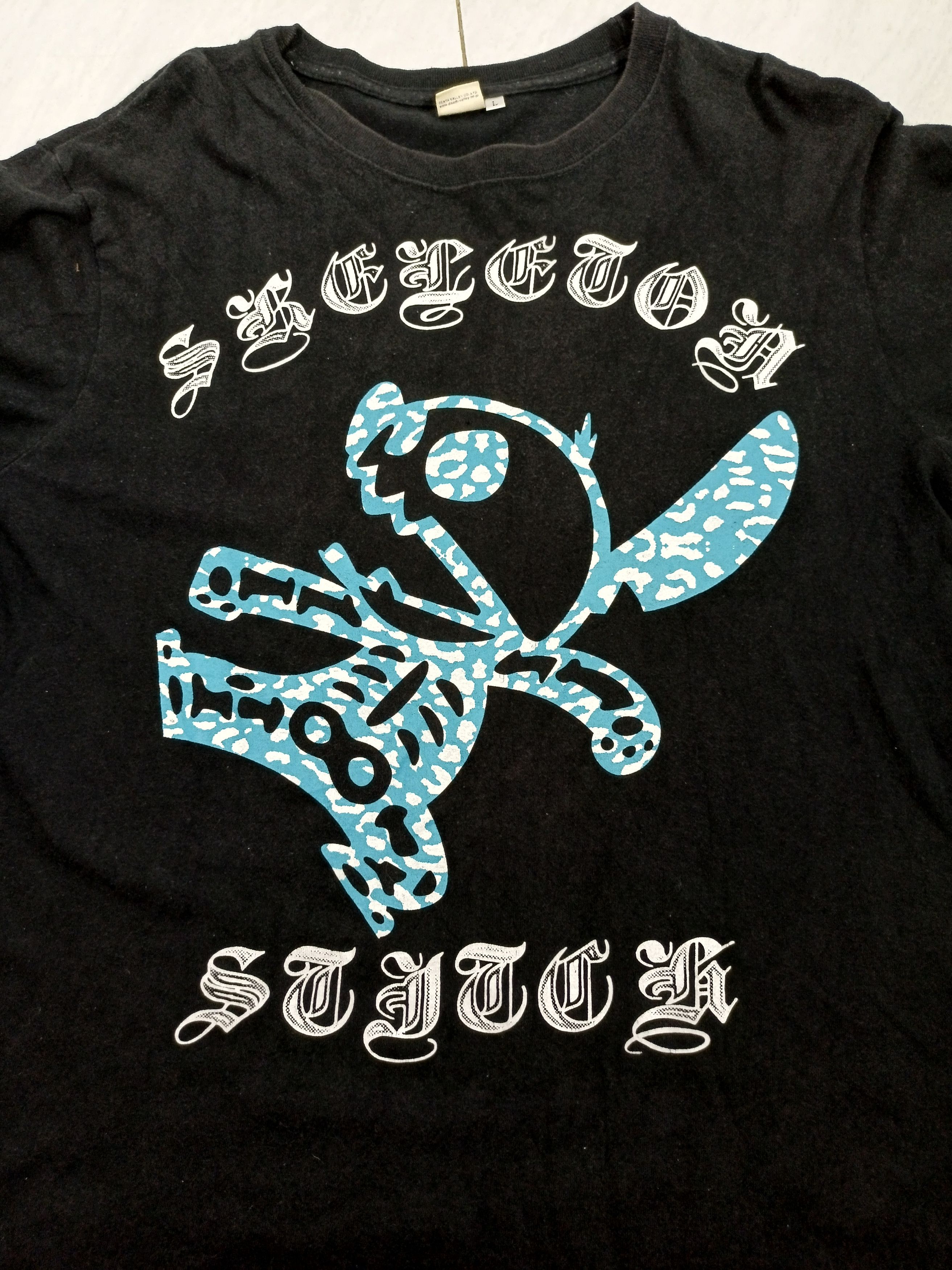 Disney × Japanese Brand × Le Grande Bleu (L.G.B.) Disney Skeleton Stitch Electric Long Sleeveless Size L / US 10 / IT 46 - 3 Thumbnail