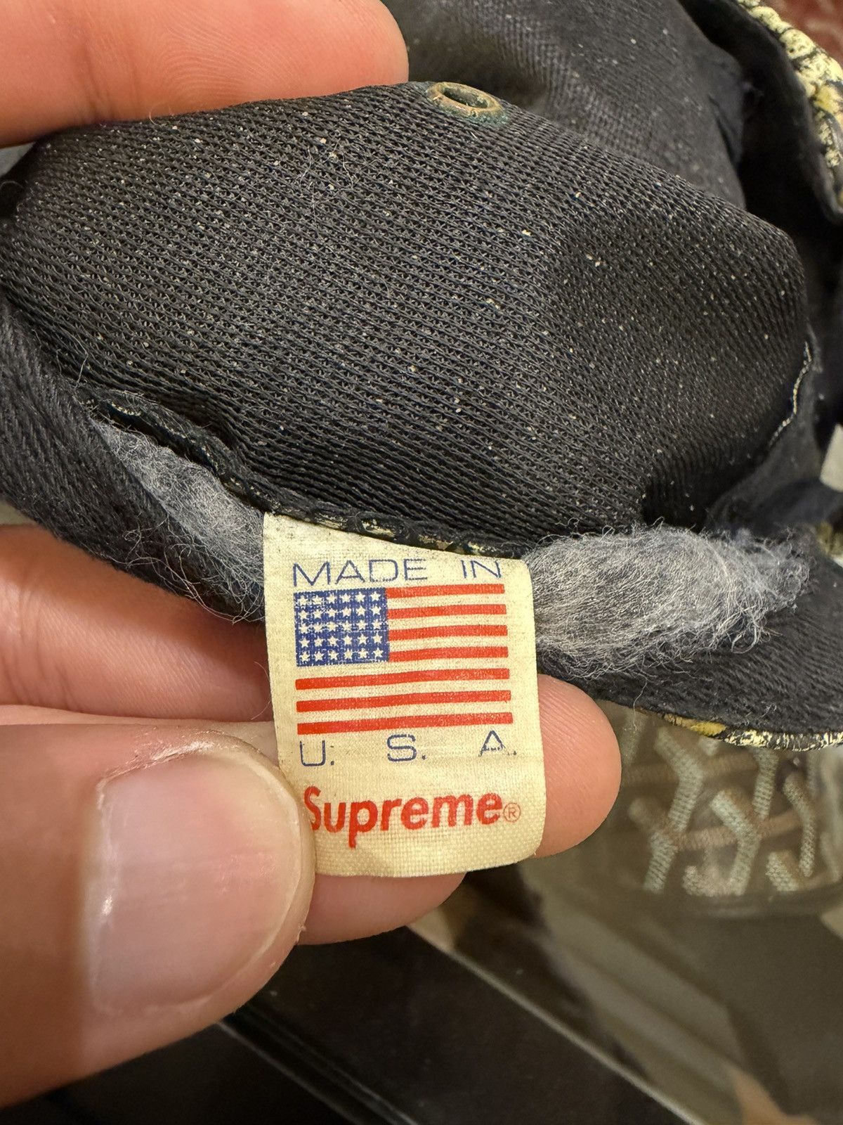 Supreme Supreme SS14 Coins Camp Cap - Black Size ONE SIZE - 3 Thumbnail