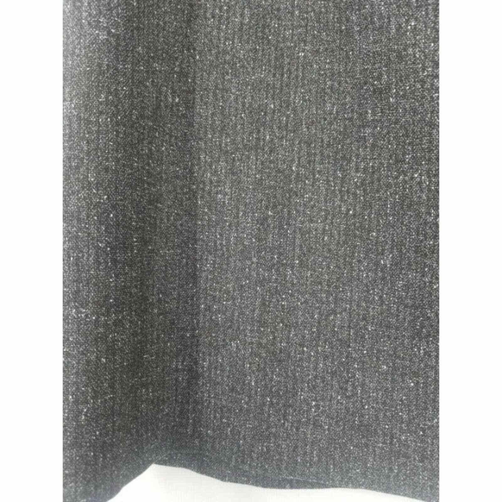 Other Larry Levine Gray Button Down 12 Stretch Work Career Casual Size 34" / US 12 / IT 48 - 3 Thumbnail