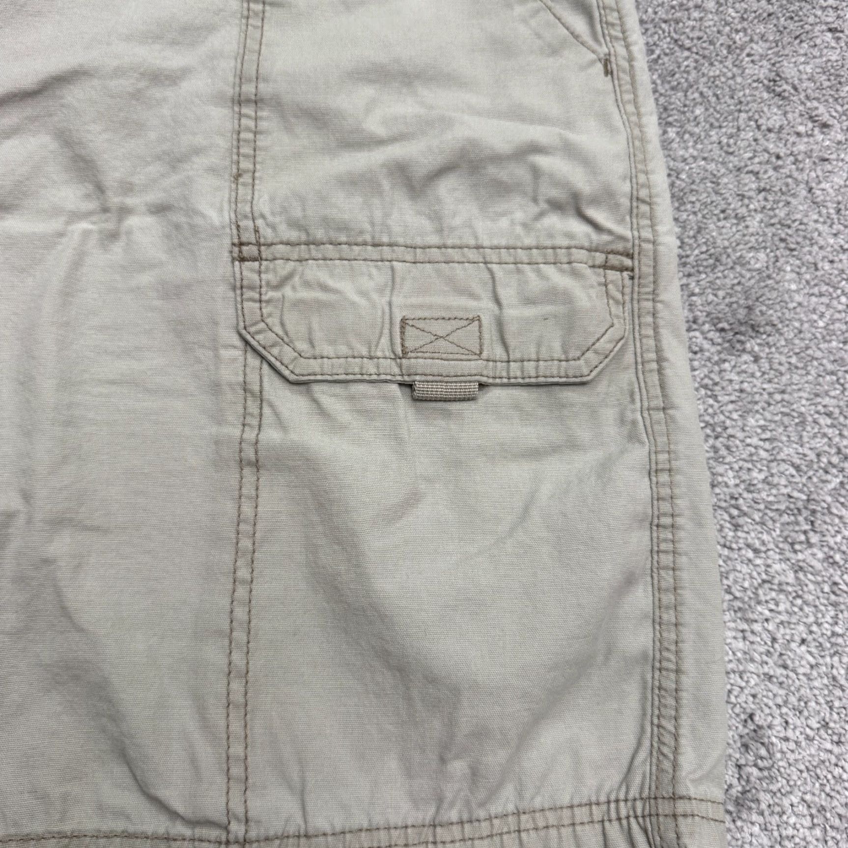 Wrangler Wrangler Cargo Shorts Mens Size 42 Tan Brown Cotton Hiking Outdoor Size US 42 / EU 58 - 3 Thumbnail
