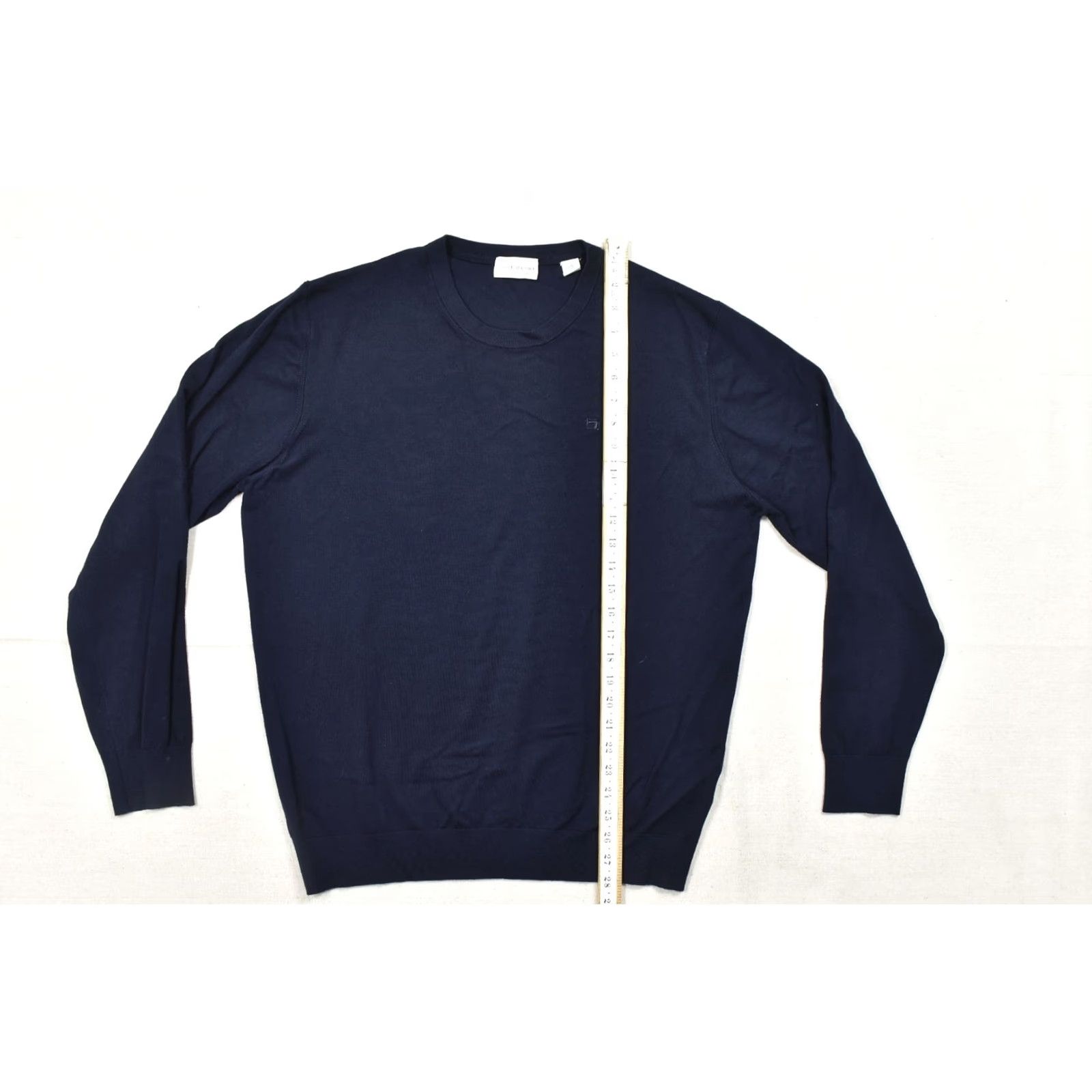Scotch & Soda Scotch & Soda Amsterdam Couture Navy Blue Crewneck Sweater XXL Viscose Blend Regular Mens Pullover Knit Giftwear Size US XXL / EU 58 / 5 - 2 Thumbnail
