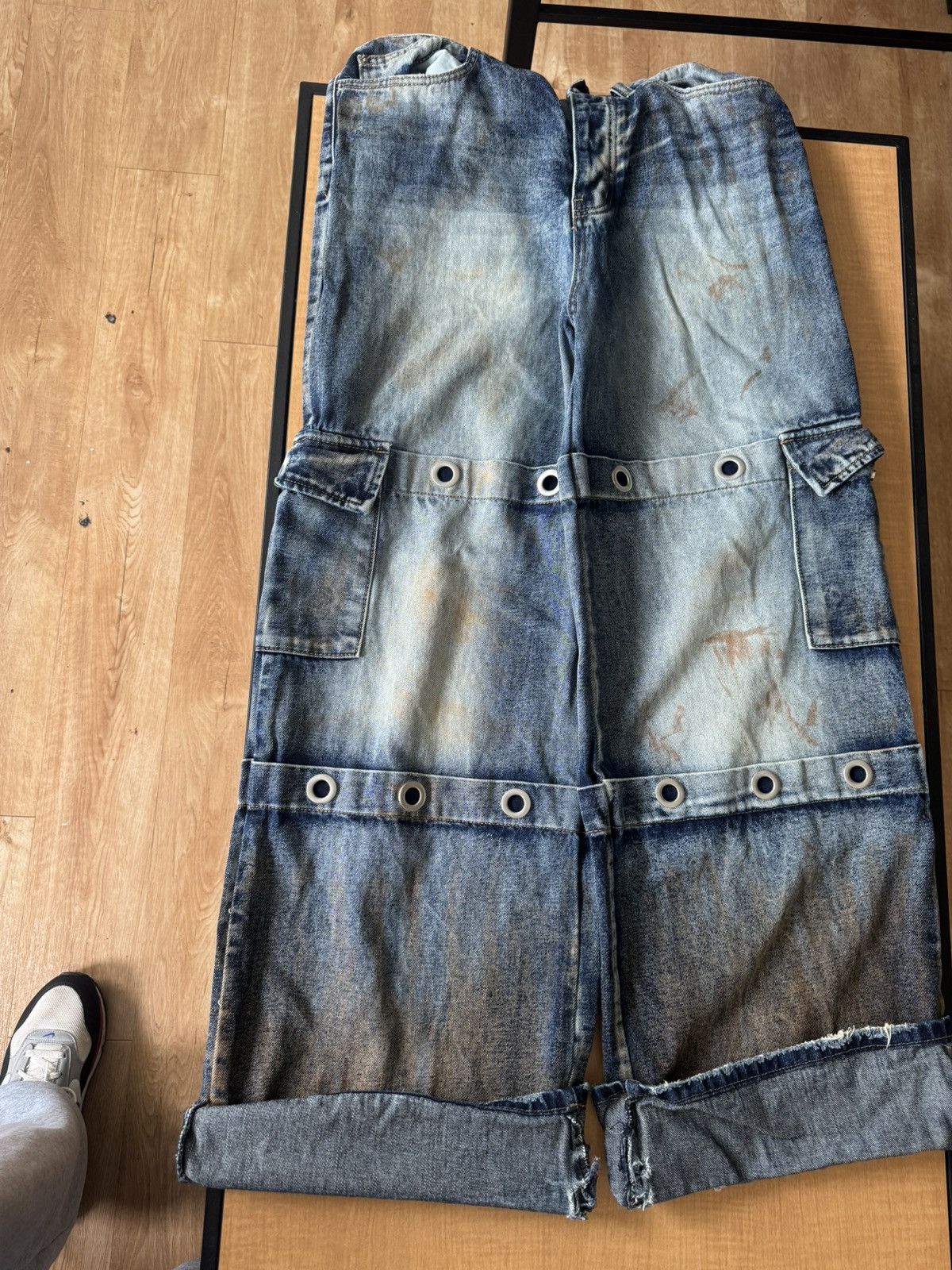 MNML MNML Ringed Extra Baggy Pants Size US 30 / EU 46 - 1 Thumbnail