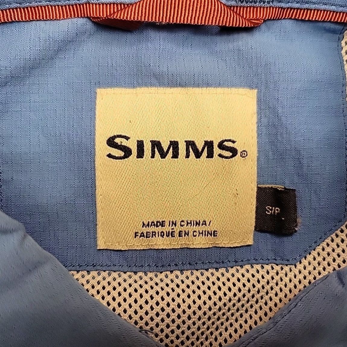 Vintage VINTAGE Simms Shirt Men Small Blue Vented Long Sleeve Fishing Performance Zip Pocket Size US S / EU 44-46 / 1 - 6 Thumbnail