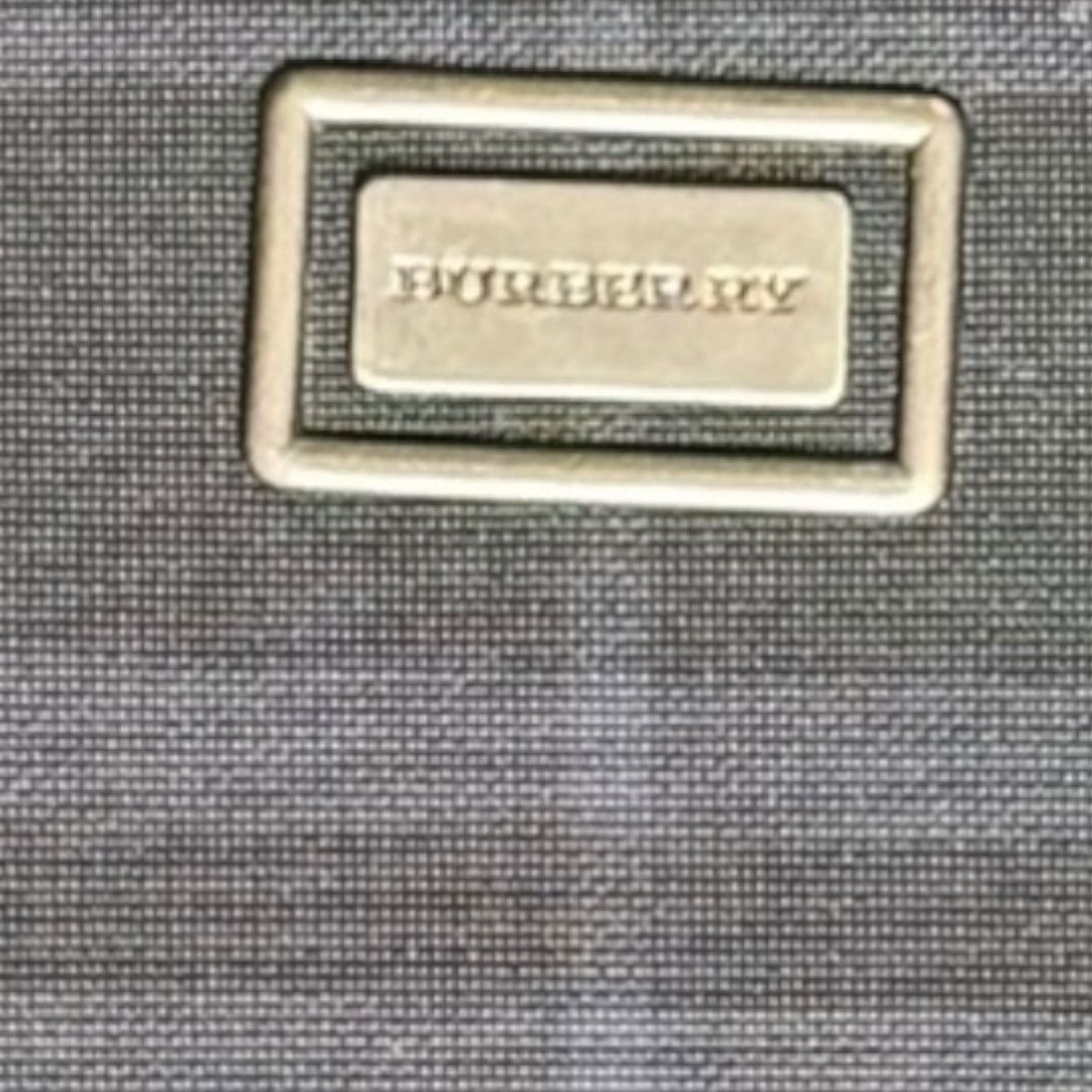 Burberry BURBERRY Nova Chek Hand Bag Coated Canvas Black Auth bs14826 Size ONE SIZE - 16 Thumbnail