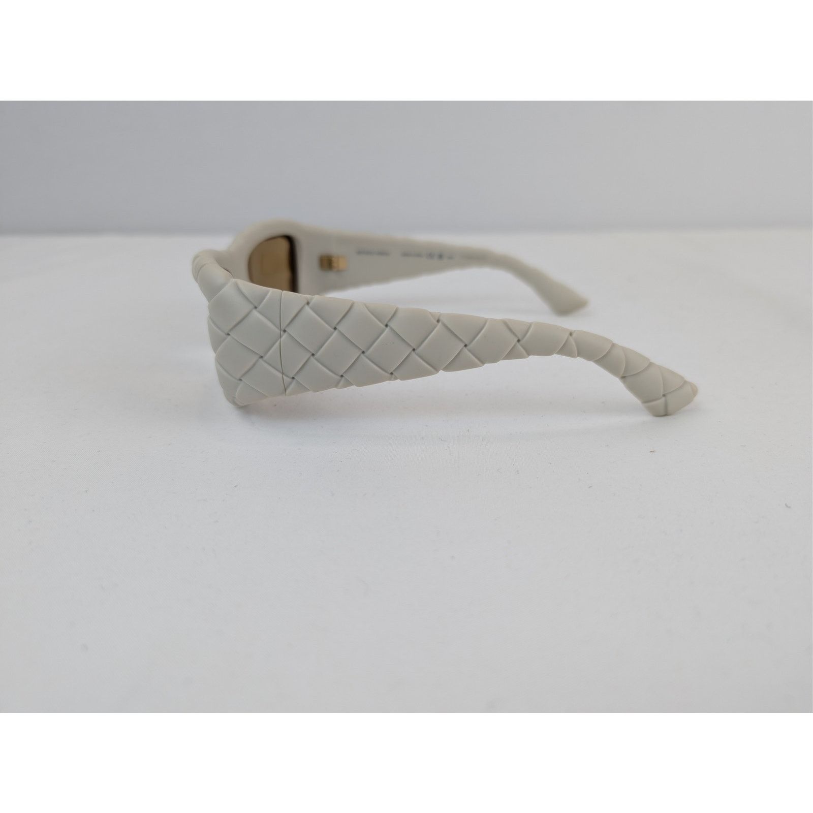 Bottega Veneta o1rshd1 Size: OS / Intrecciato Rectangular Sunglasses Size ONE SIZE - 5 Thumbnail
